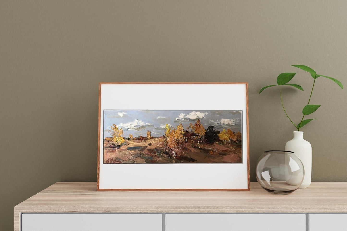 Oil painting Autumn