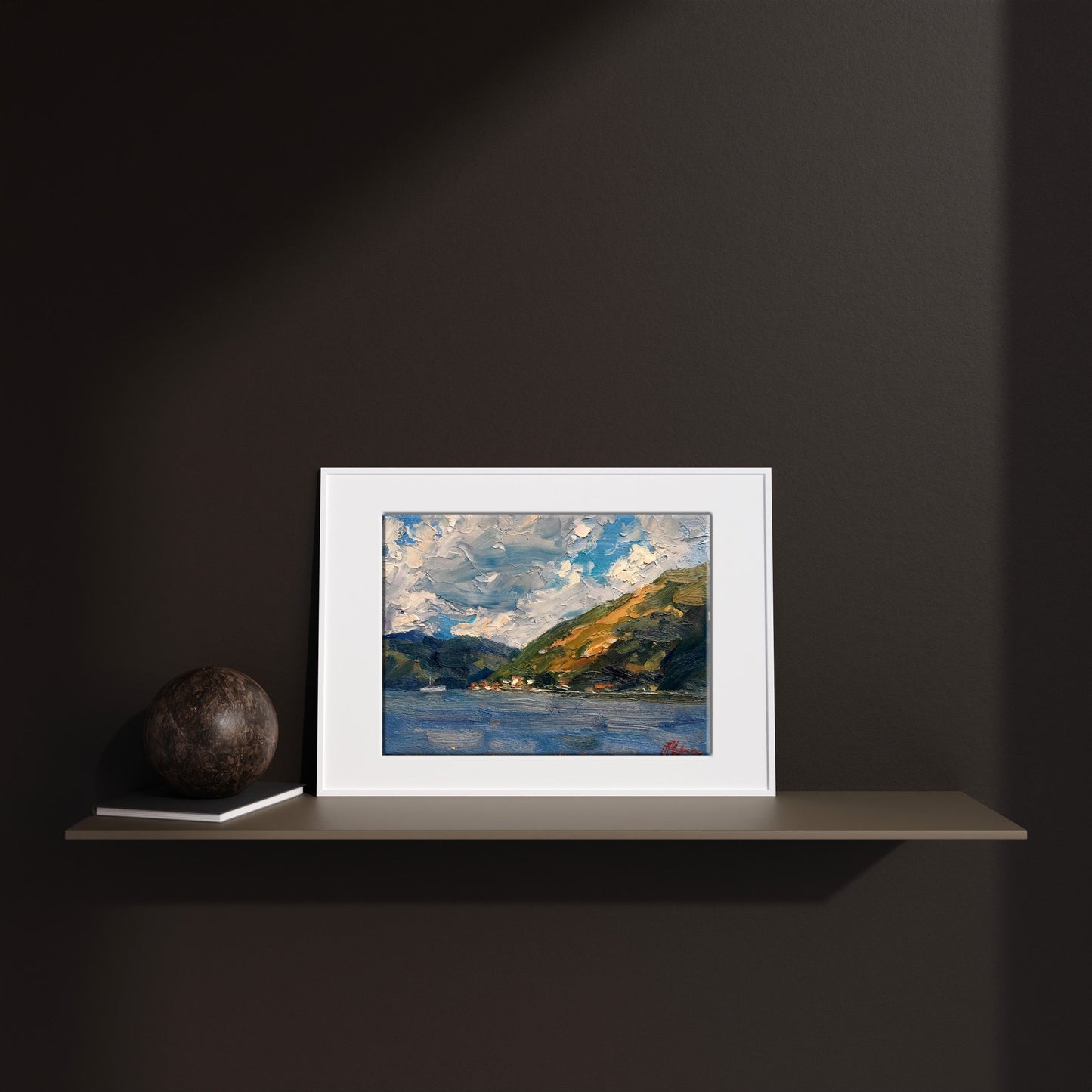 Oil painting flood