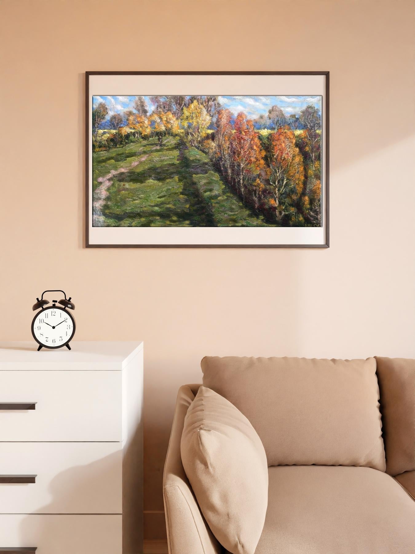 Oil painting Autumn