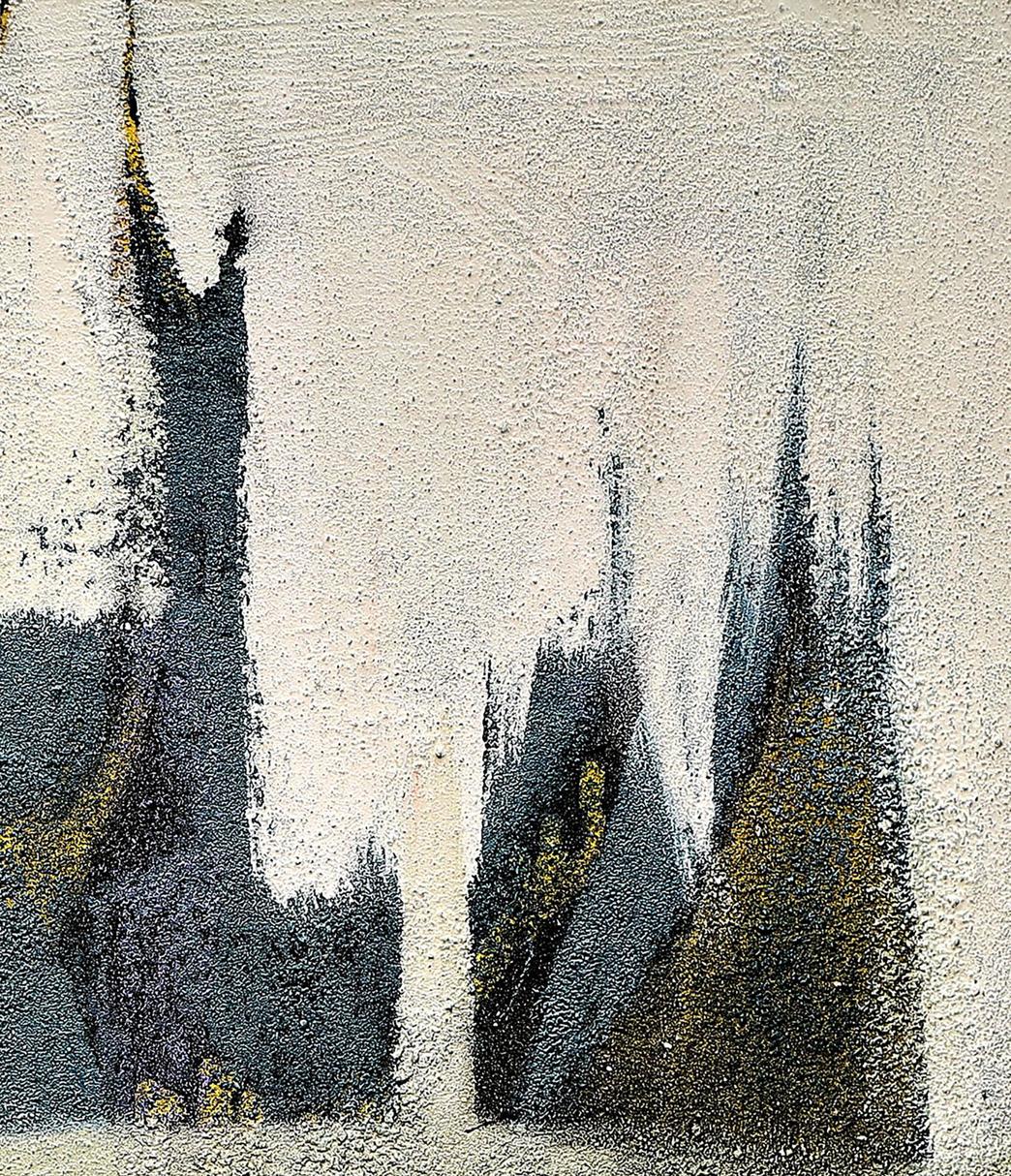 Abstract oil painting Nature Landscape Mazur Vladimir