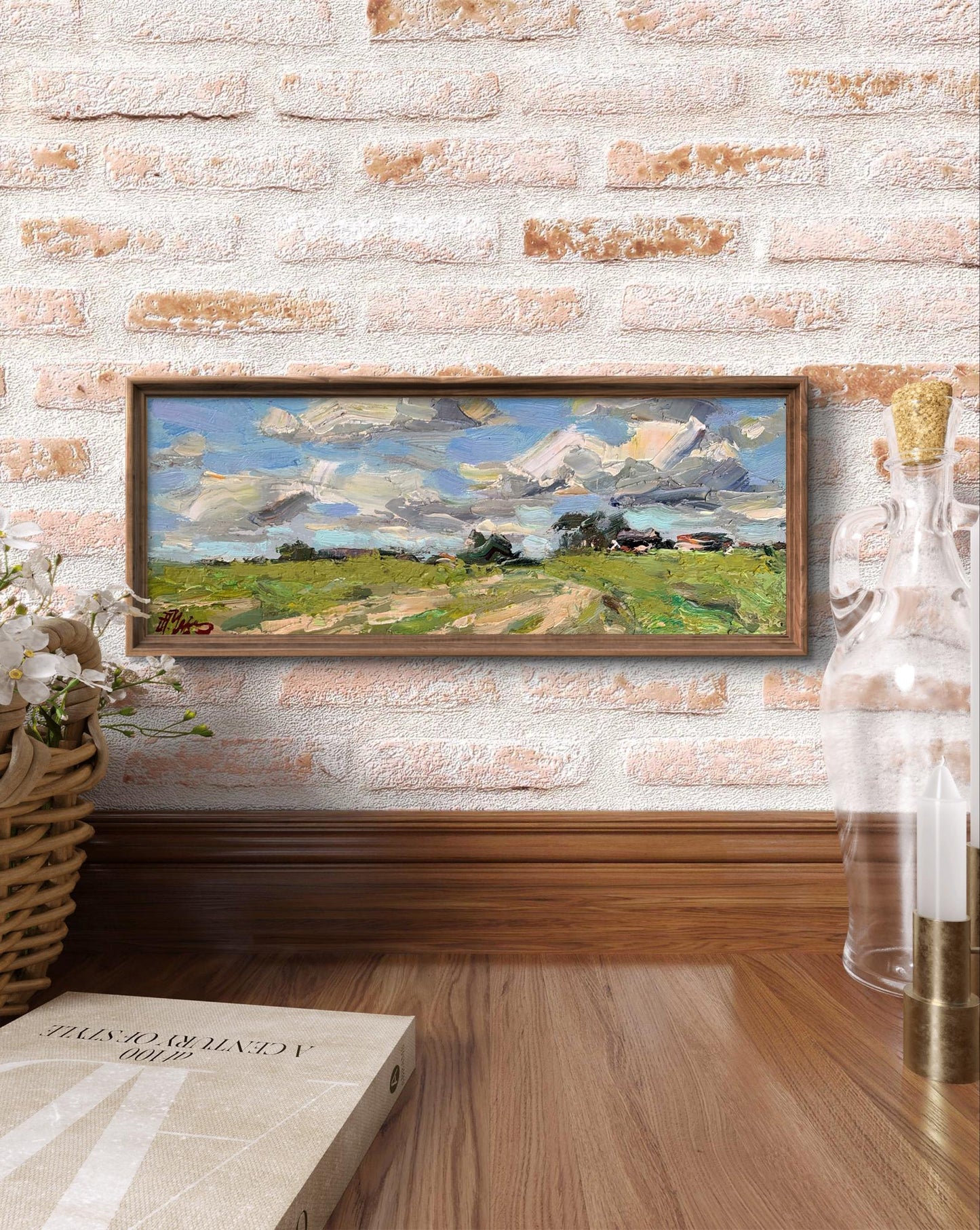 Oil painting Windy day Oleksiyander Cherednichenko