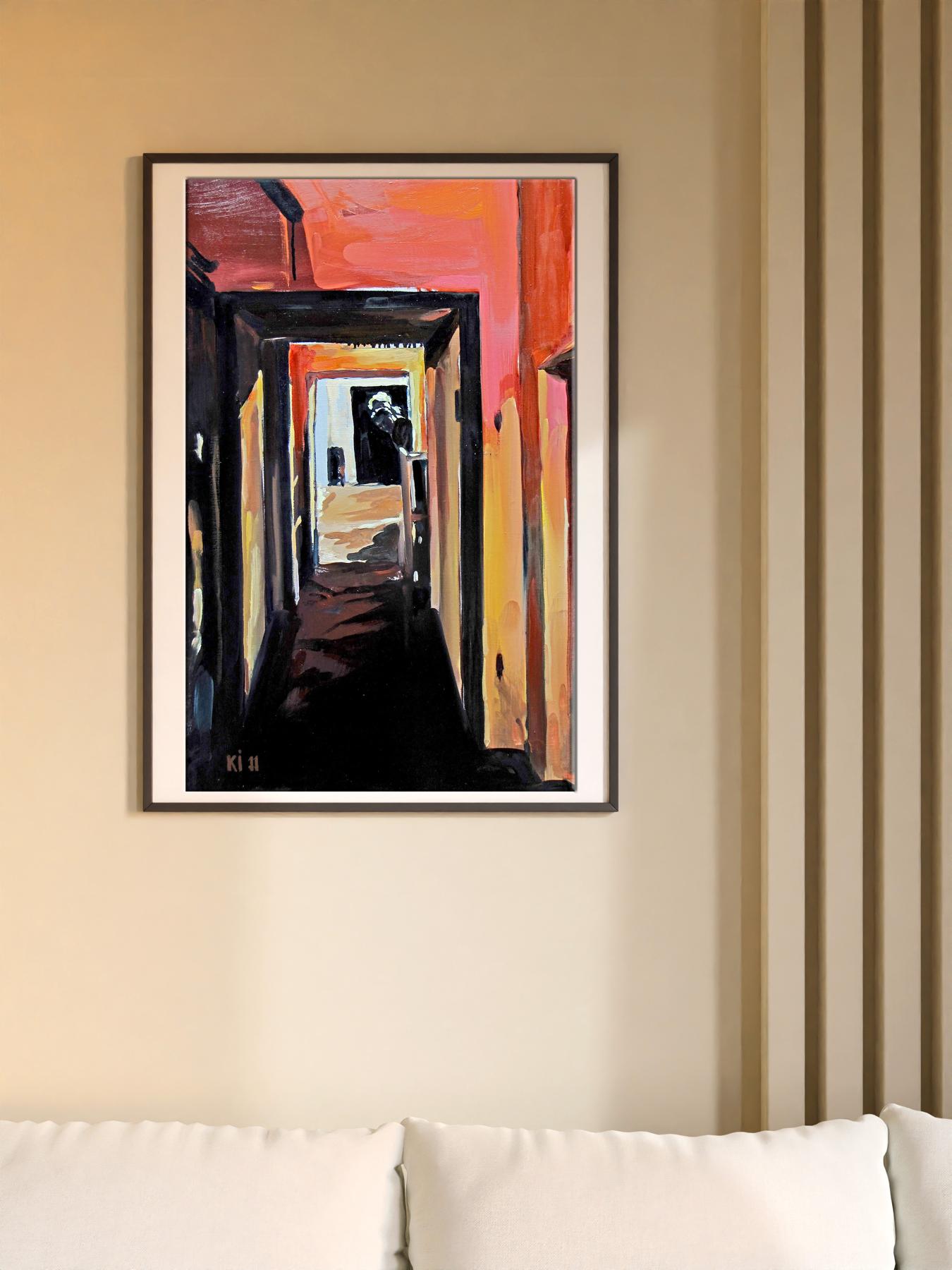 Oil painting Interior
