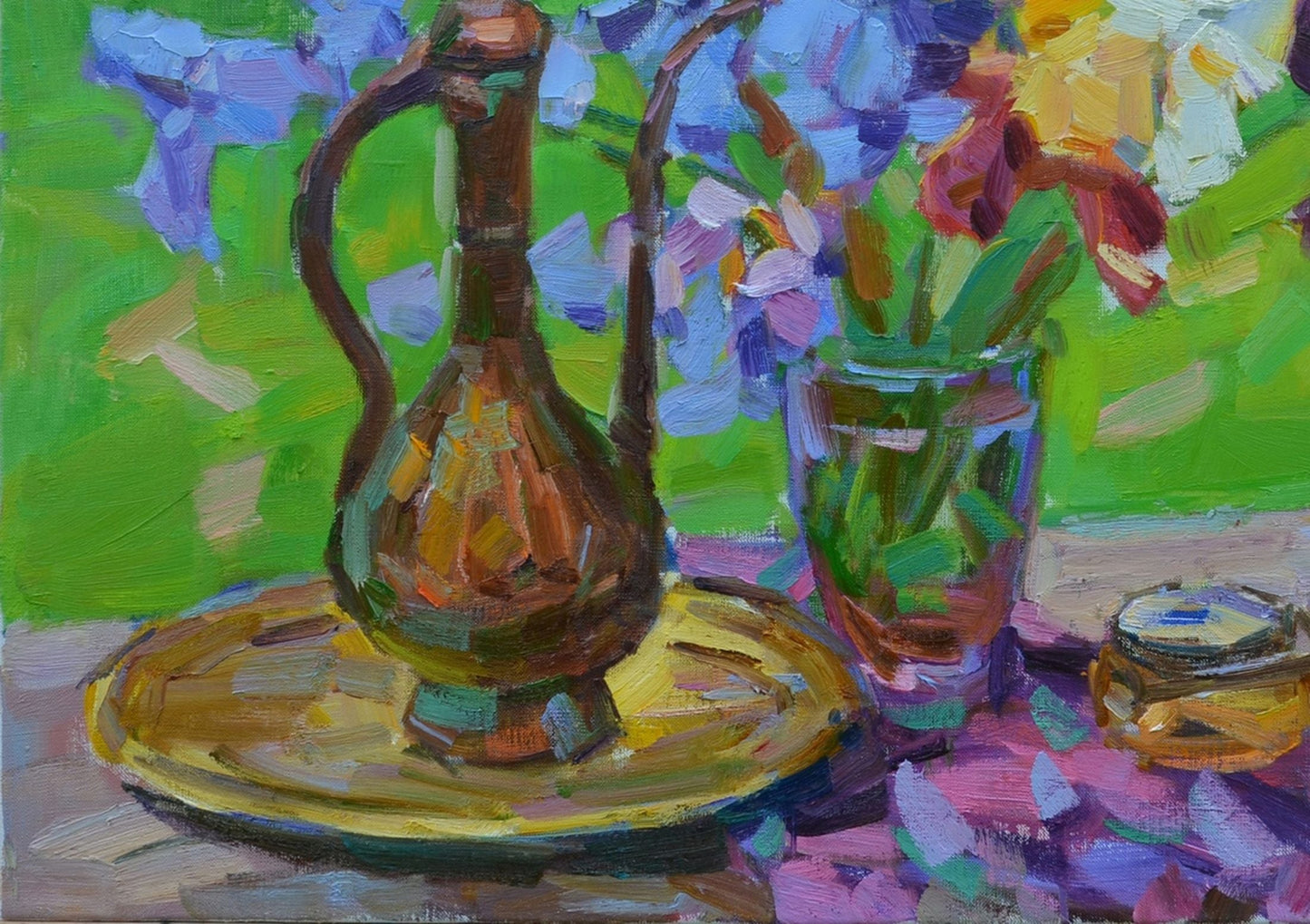 Oil painting Flowers still life Pereta Vyacheslav