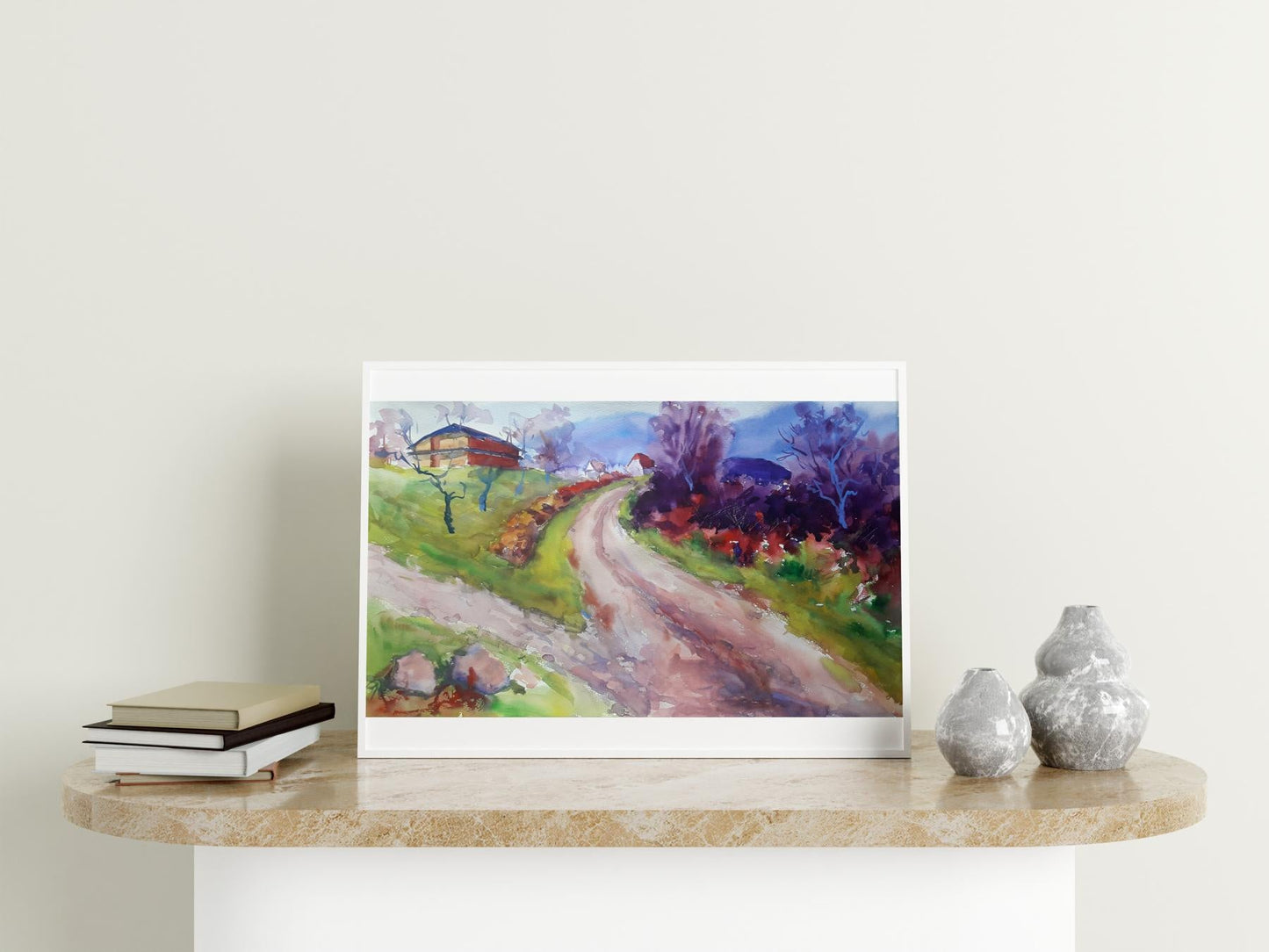 Watercolor painting