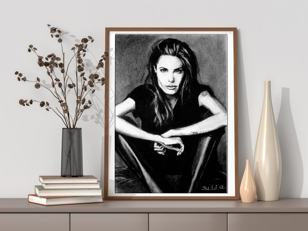 Coal painting Portraits