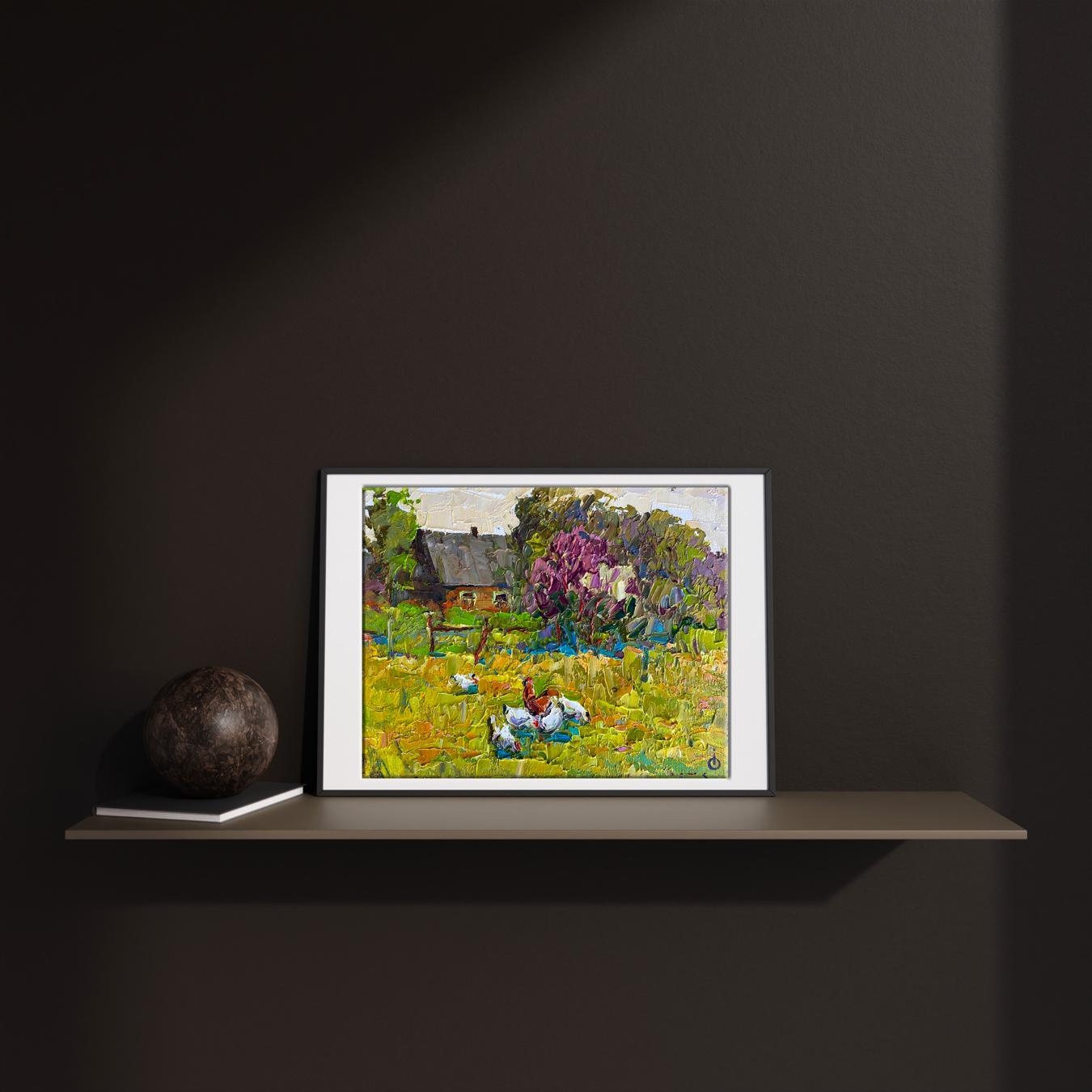 Rural landscape Spring landscape