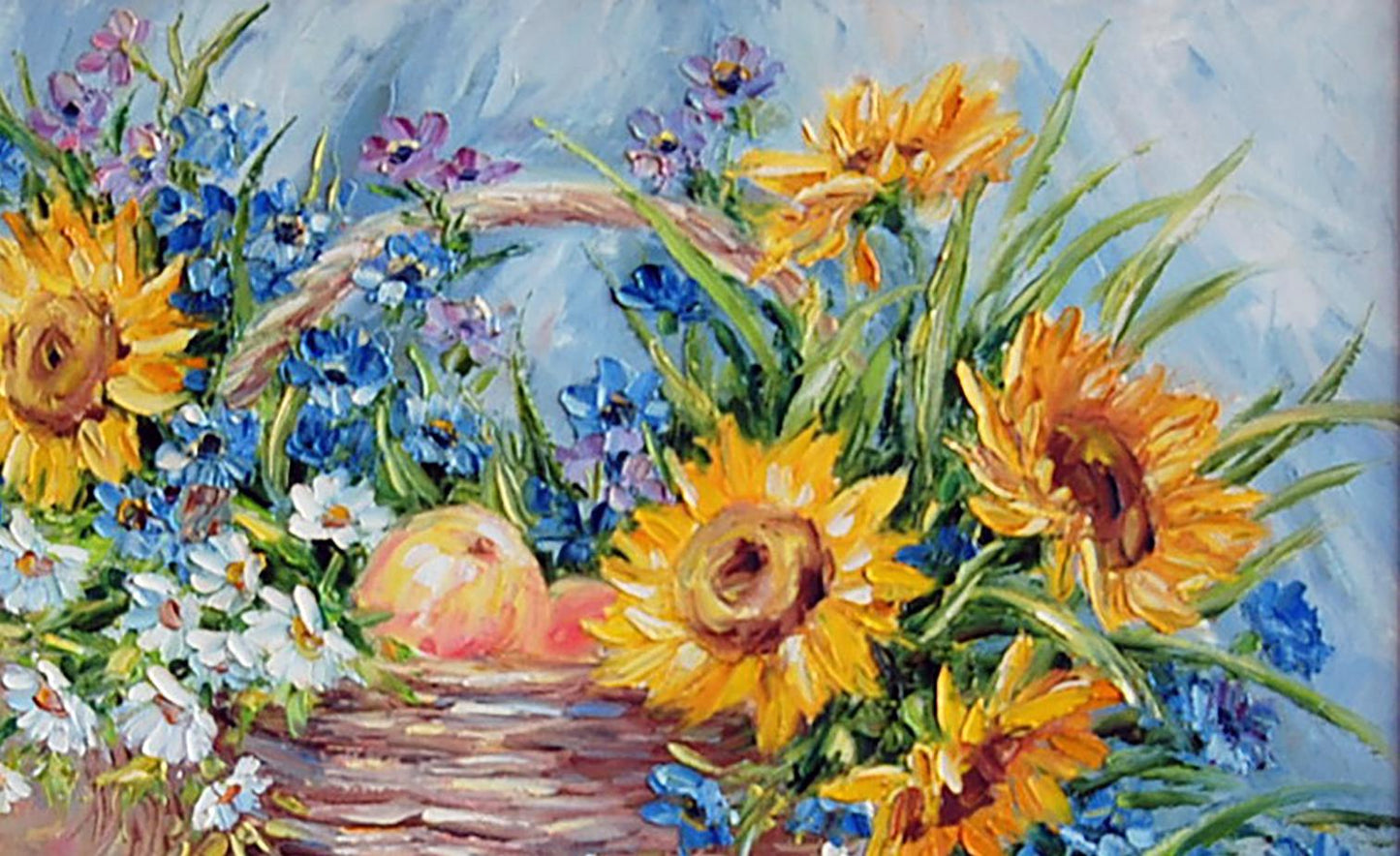 Oil Painting Country still life