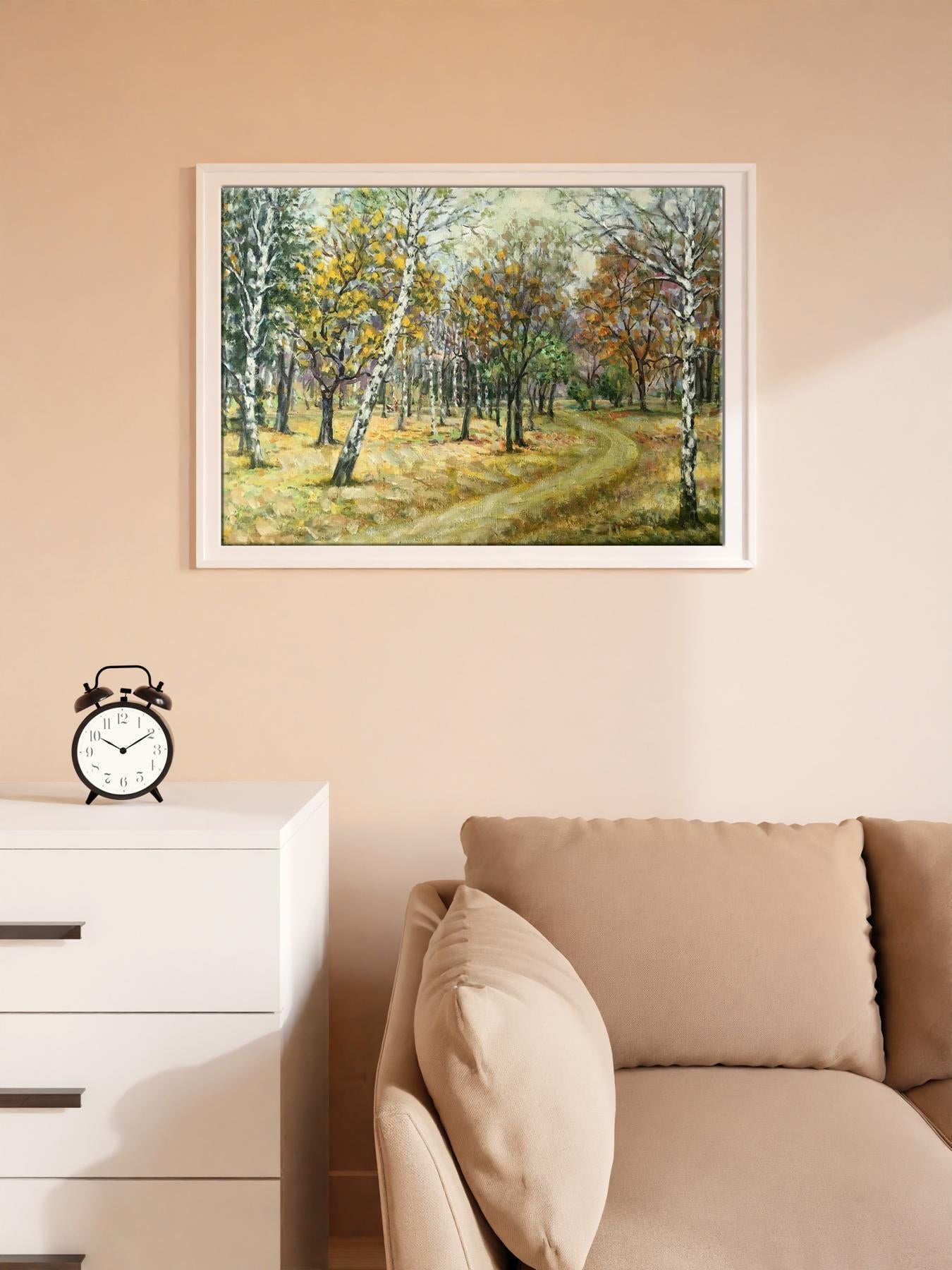 Oil painting park
