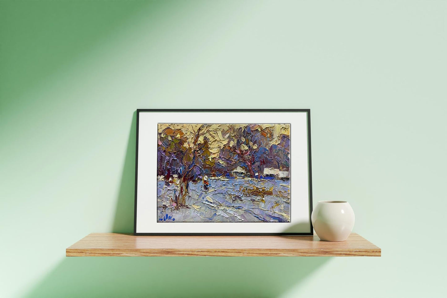 Village landscape