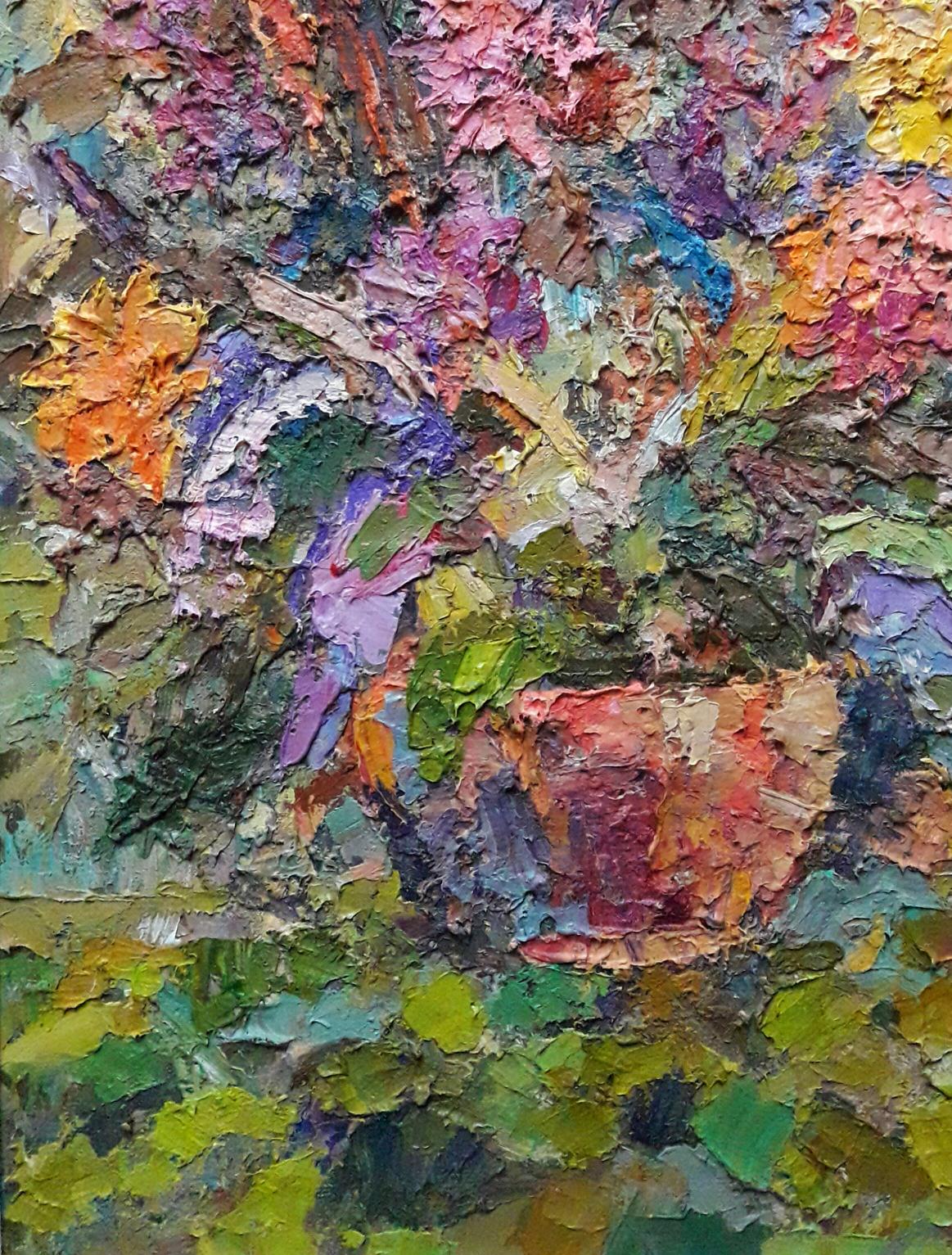 Oil painting Flower rhapsody Serdyuk Boris Petrovich