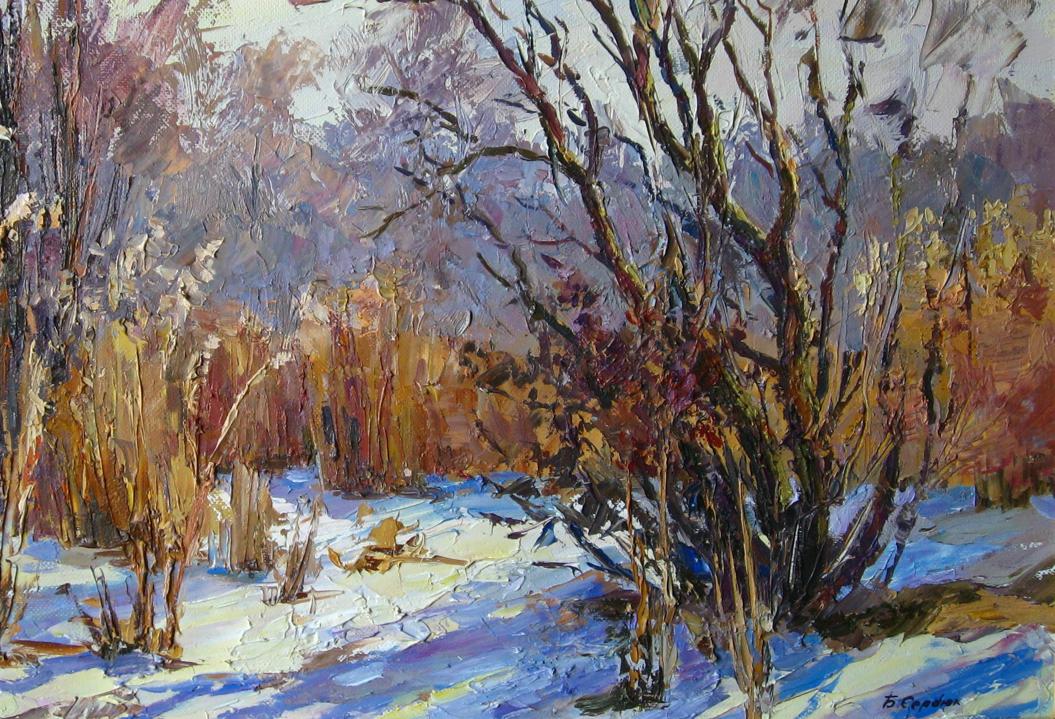 Oil painting Winter's Tale / Serdyuk Boris Petrovich