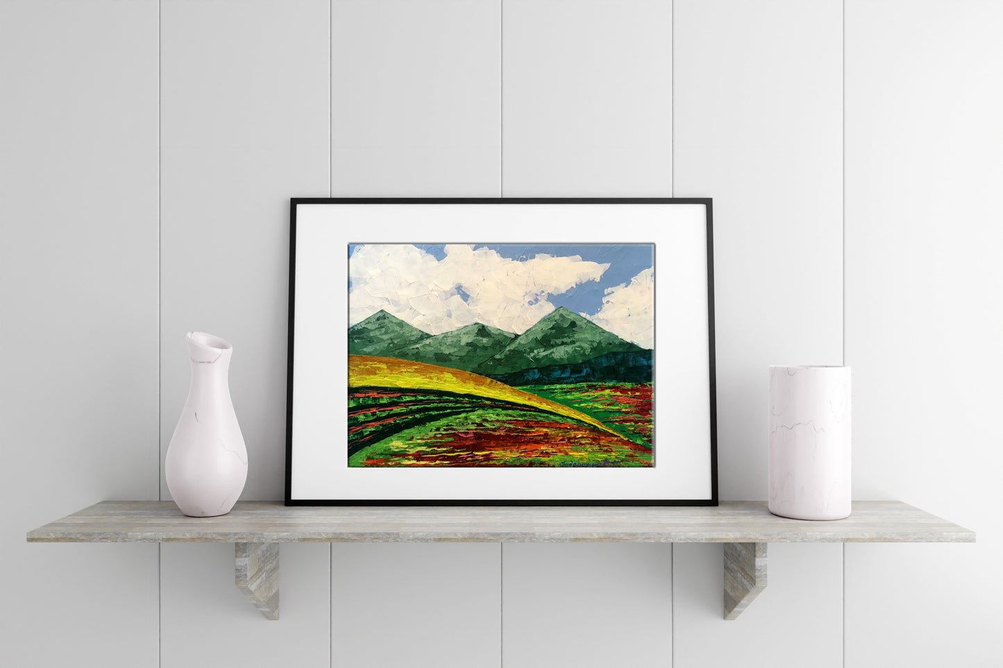Oil painting Summer in the mountains Zadorozhnya V. V.