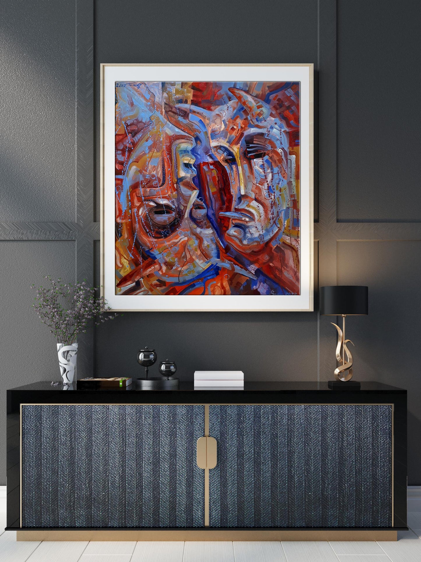 Abstract painting collection