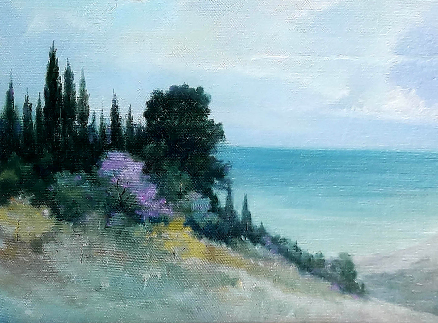 Oil painting Southern horizons Korkishko Vasily