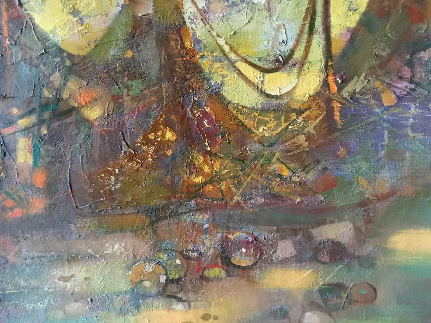 Abstract Oil painting