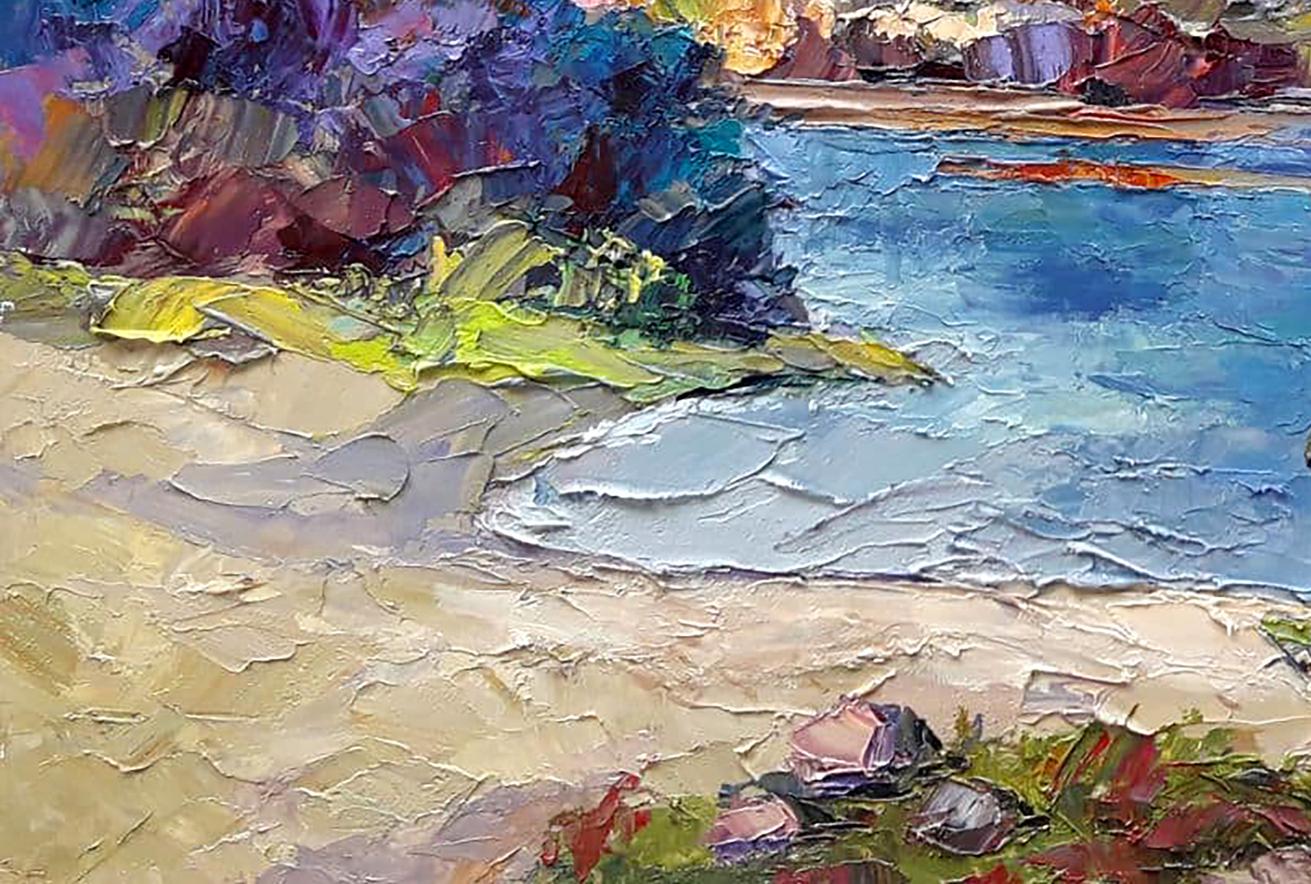 Oil painting Fishing Serdyuk Boris Petrovich №SERB 720