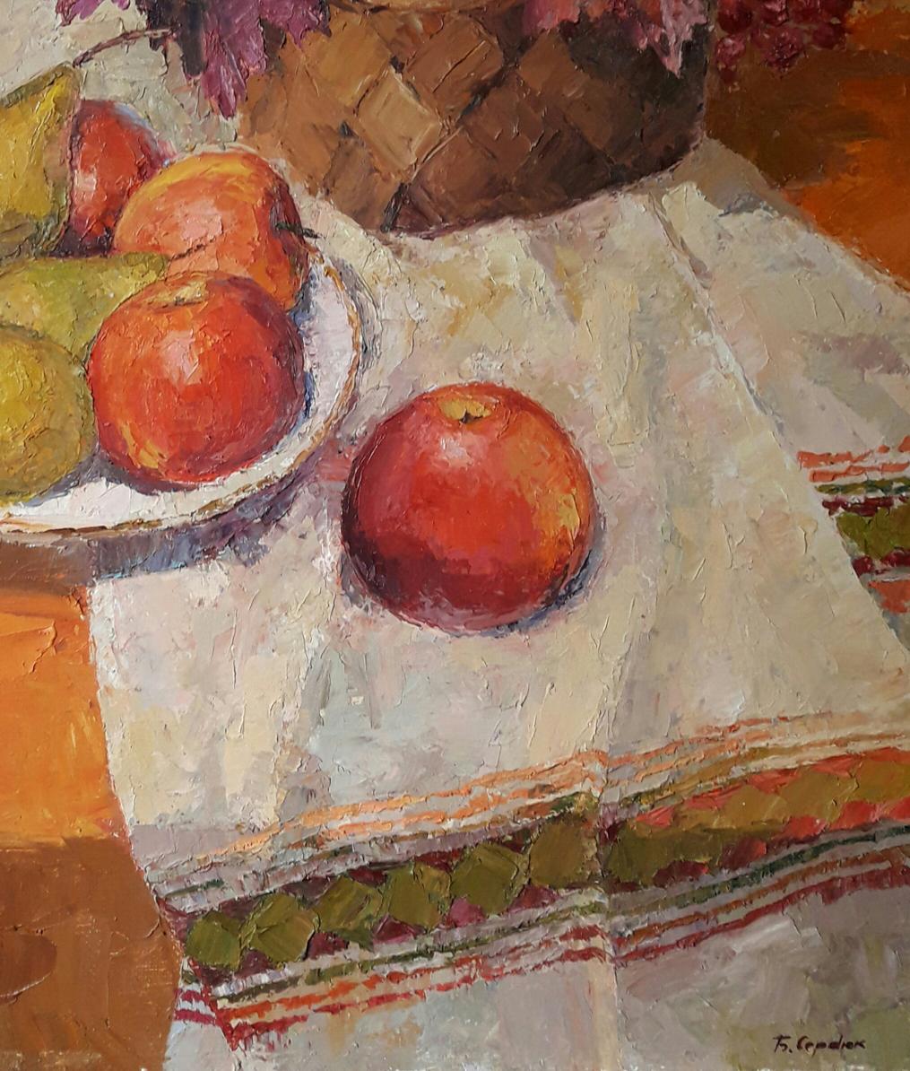 Oil painting Autumn still life