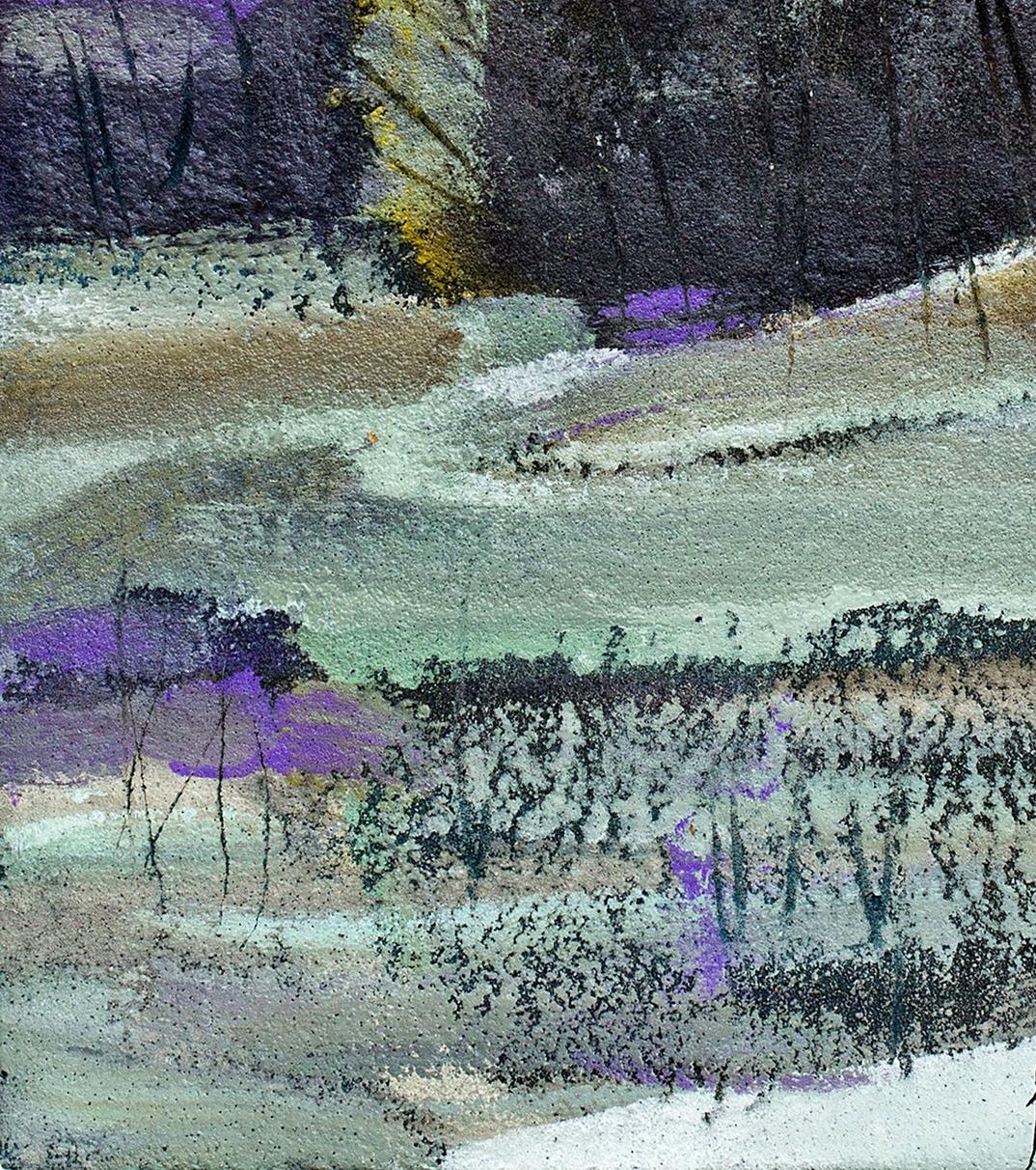 Abstract Oil painting Forest Nature Landscape Mazur Vladimir