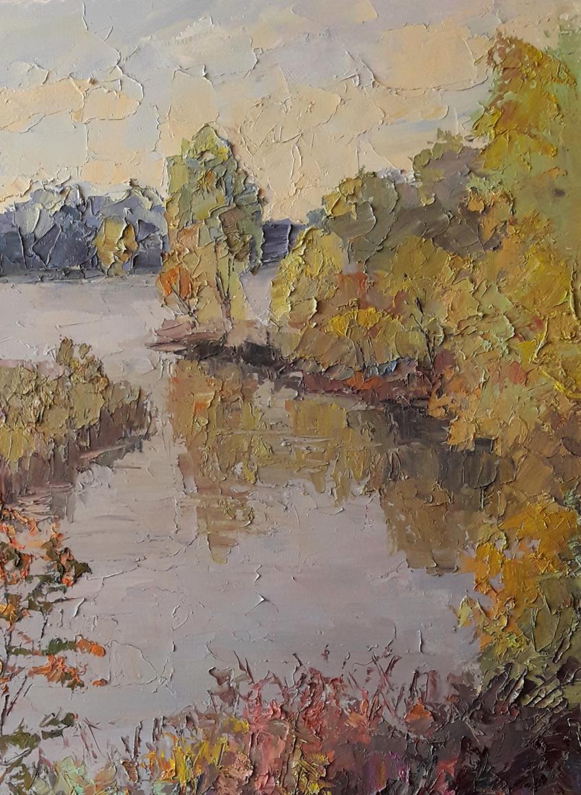 Oil painting Tranquility Serdyuk Boris Petrovich