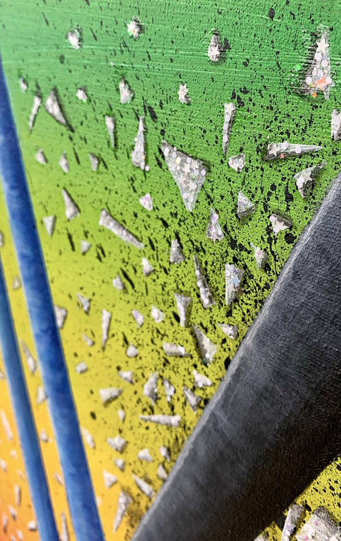 Contemporary acrylic art