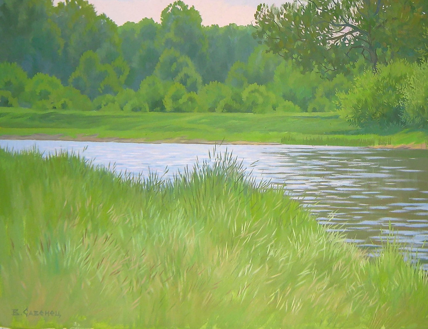 Oil Painting Forest Nature Landscape