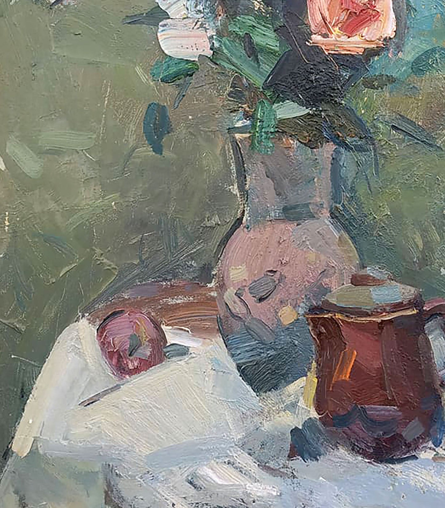 Oil painting Bouquet of Flowers still life Mazur Vladimir
