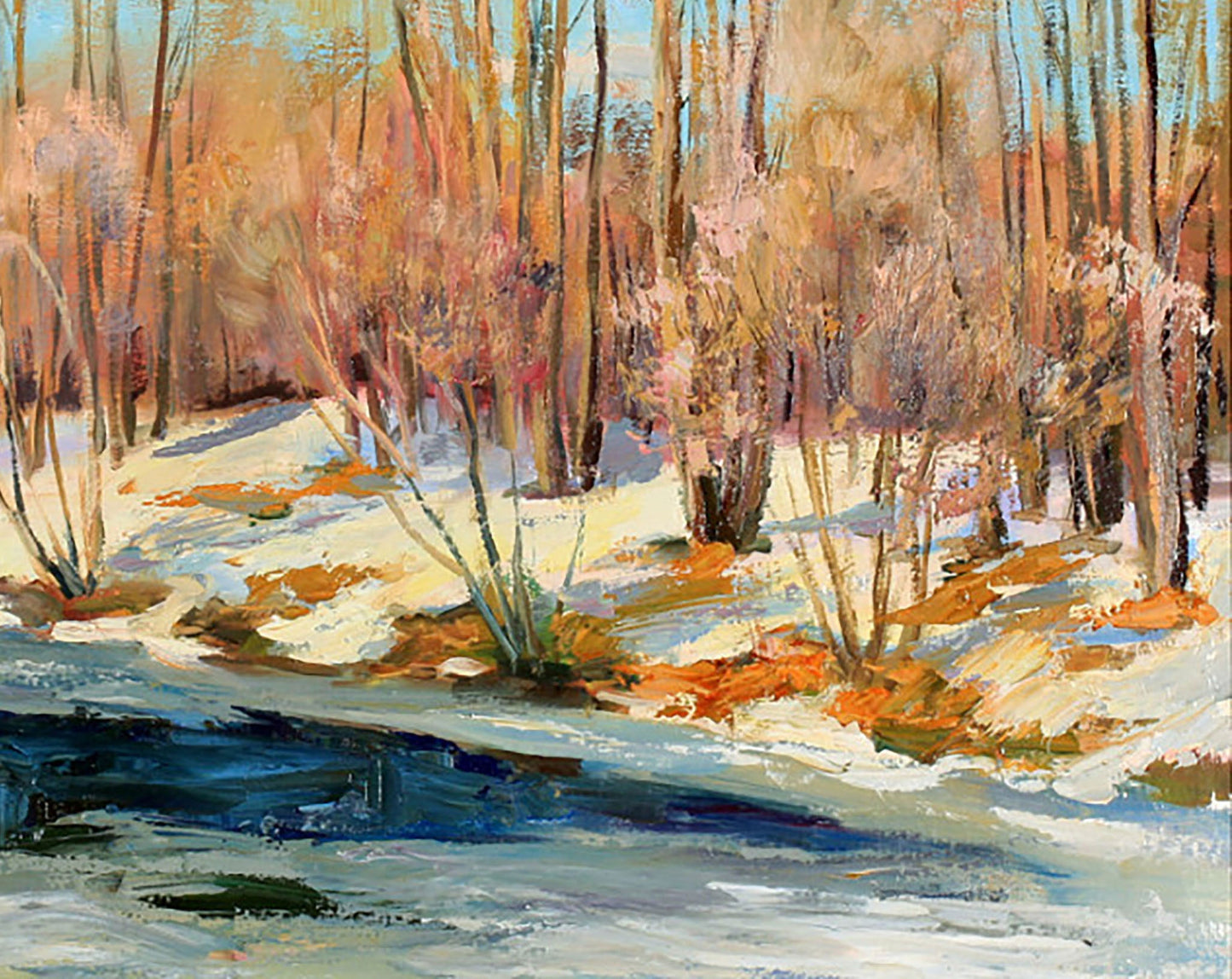 Oil painting Spring Serdyuk Boris Petrovich №SERB 548