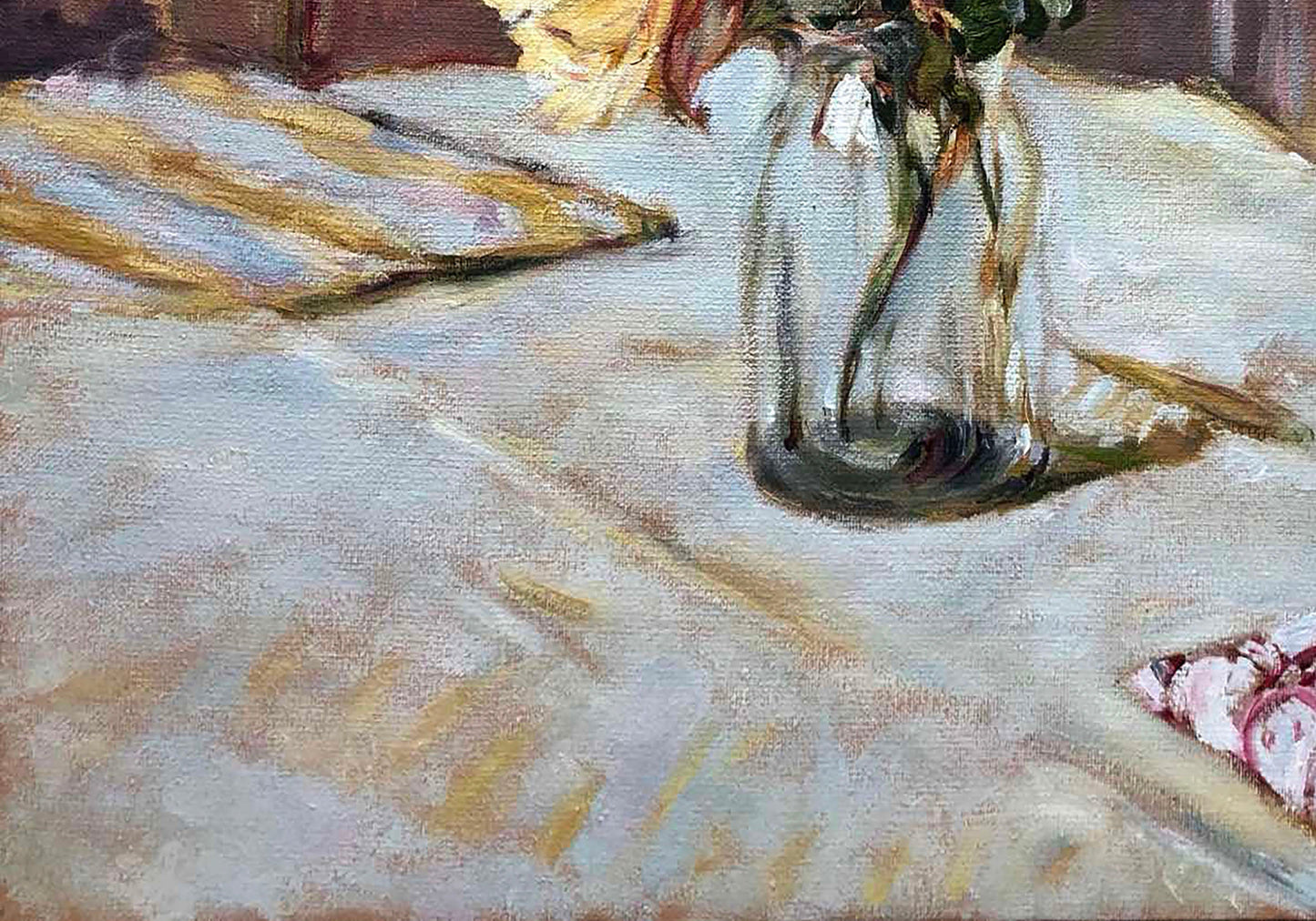 Oil painting Bouquet of Flowers still life Olesia Osnach
