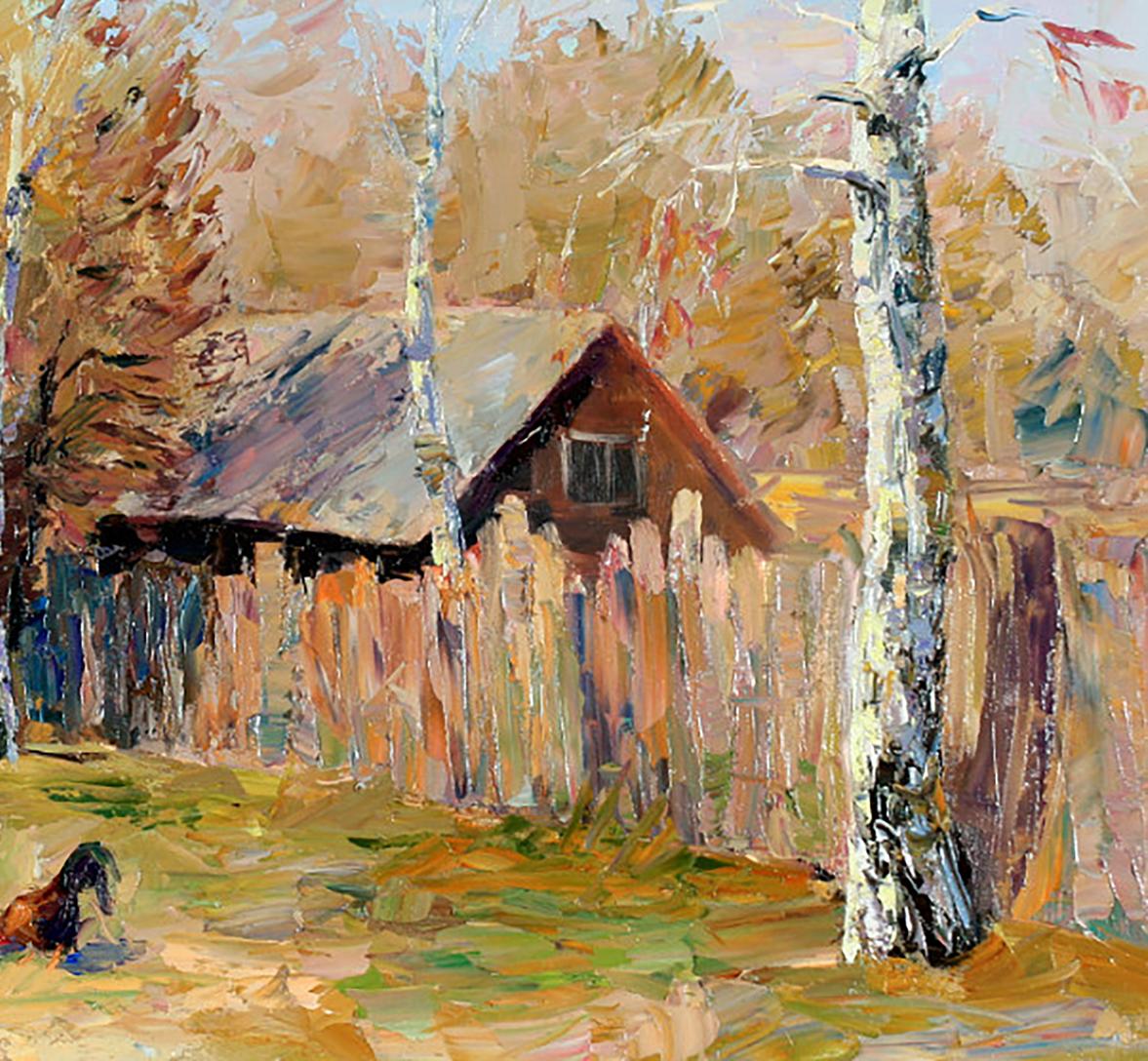 Oil painting Spring motif Serdyuk Boris Petrovich