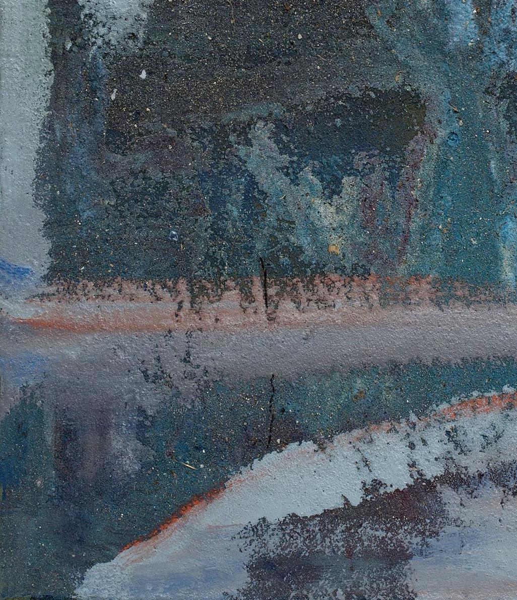 Abstract Oil painting Evening Nature Landscape Mazur Vladimir