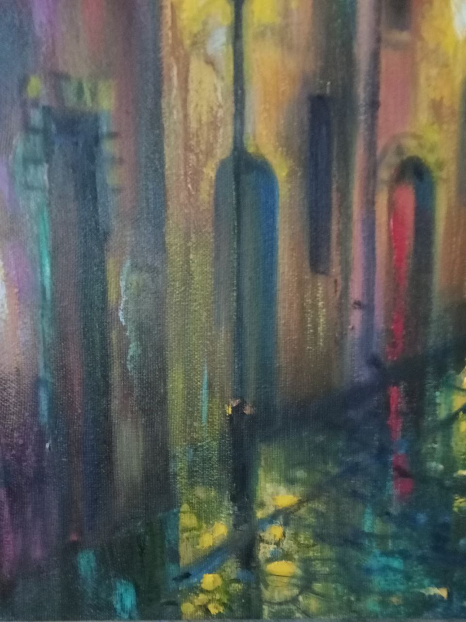 Abstract Oil painting
