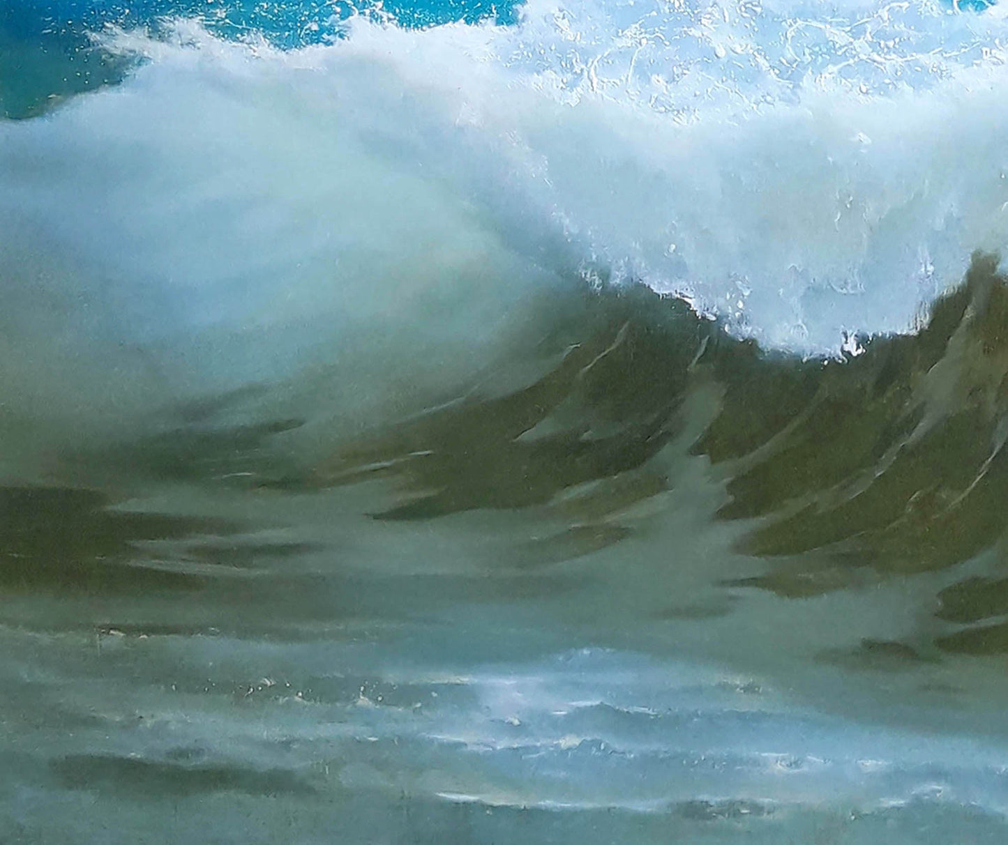 Oil painting The magic of the waves Korkishko Vasily