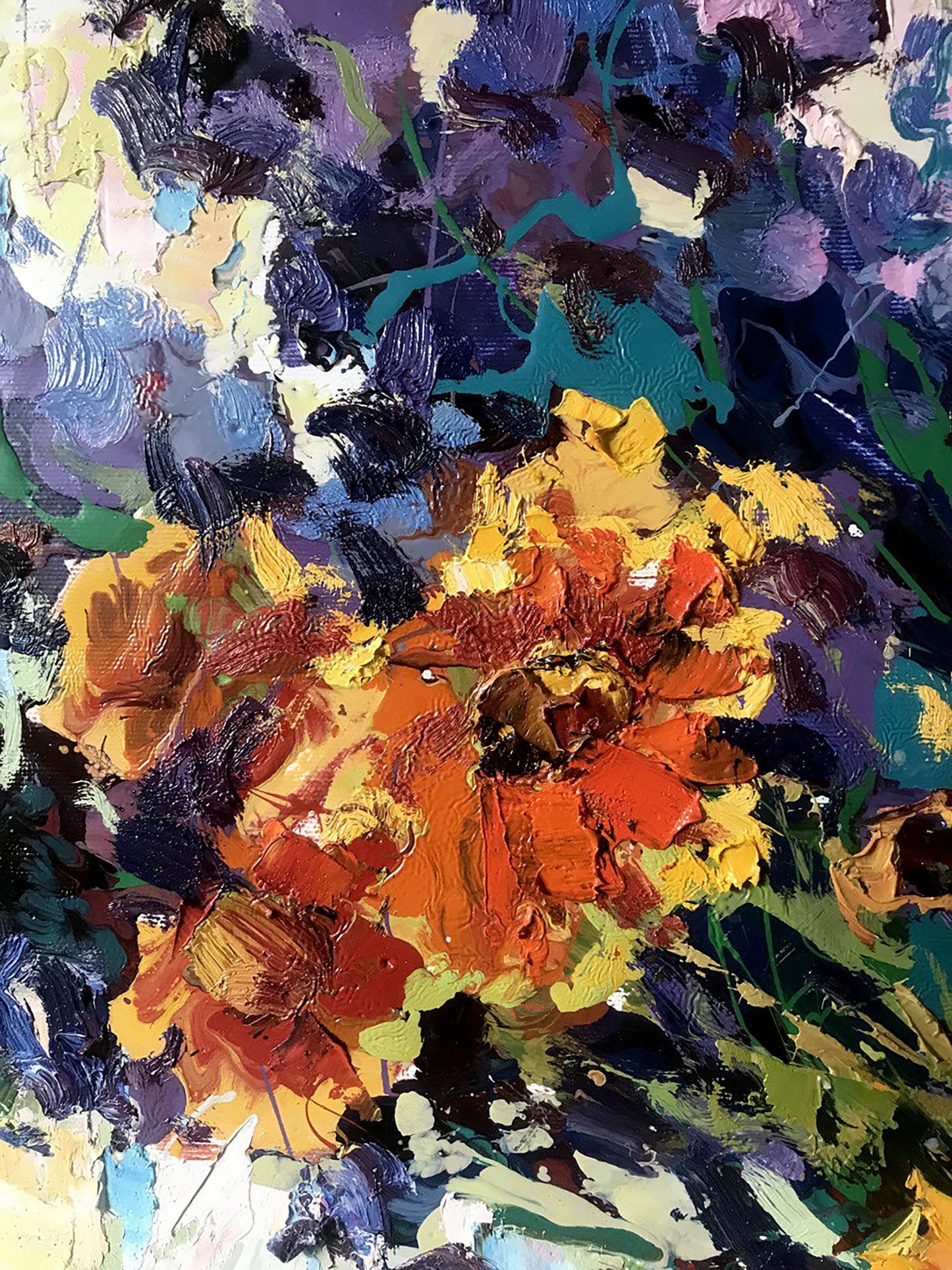 Backdrop of the painting