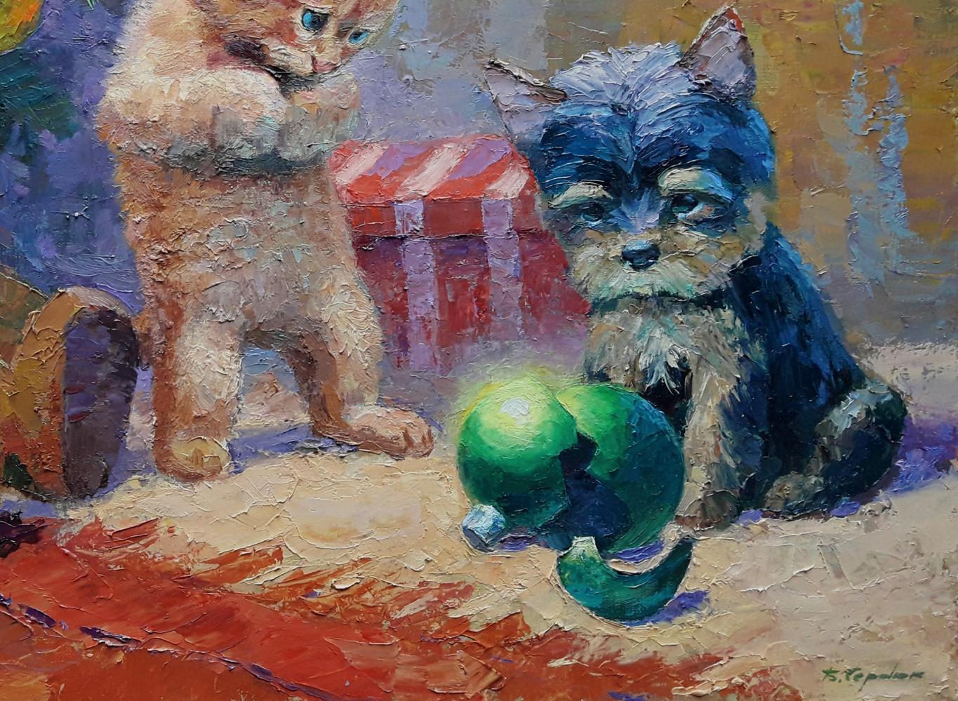 Oil painting Up-with Serdyuk Boris Petrovich