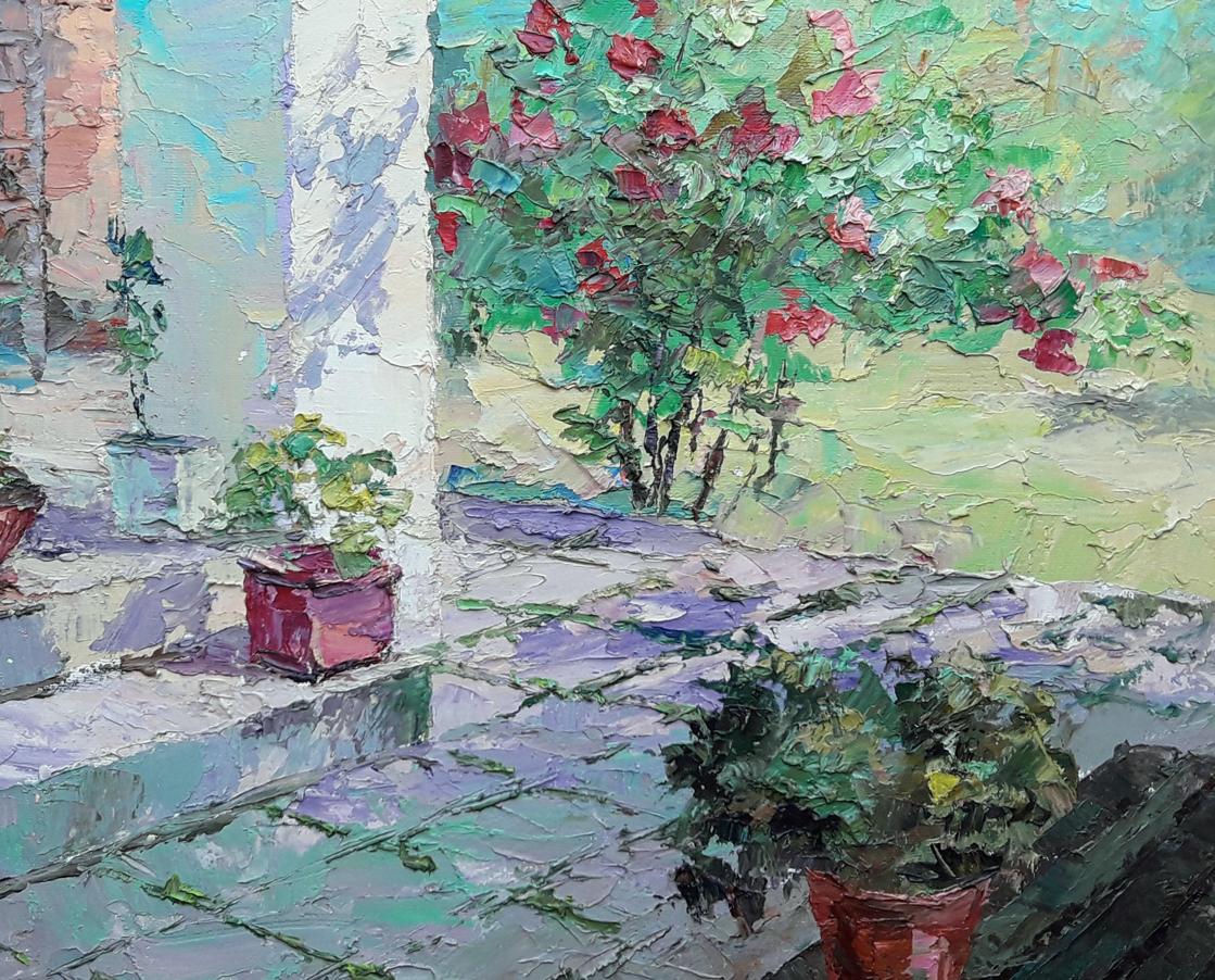 Oil painting Roses Serdyuk Boris Petrovic