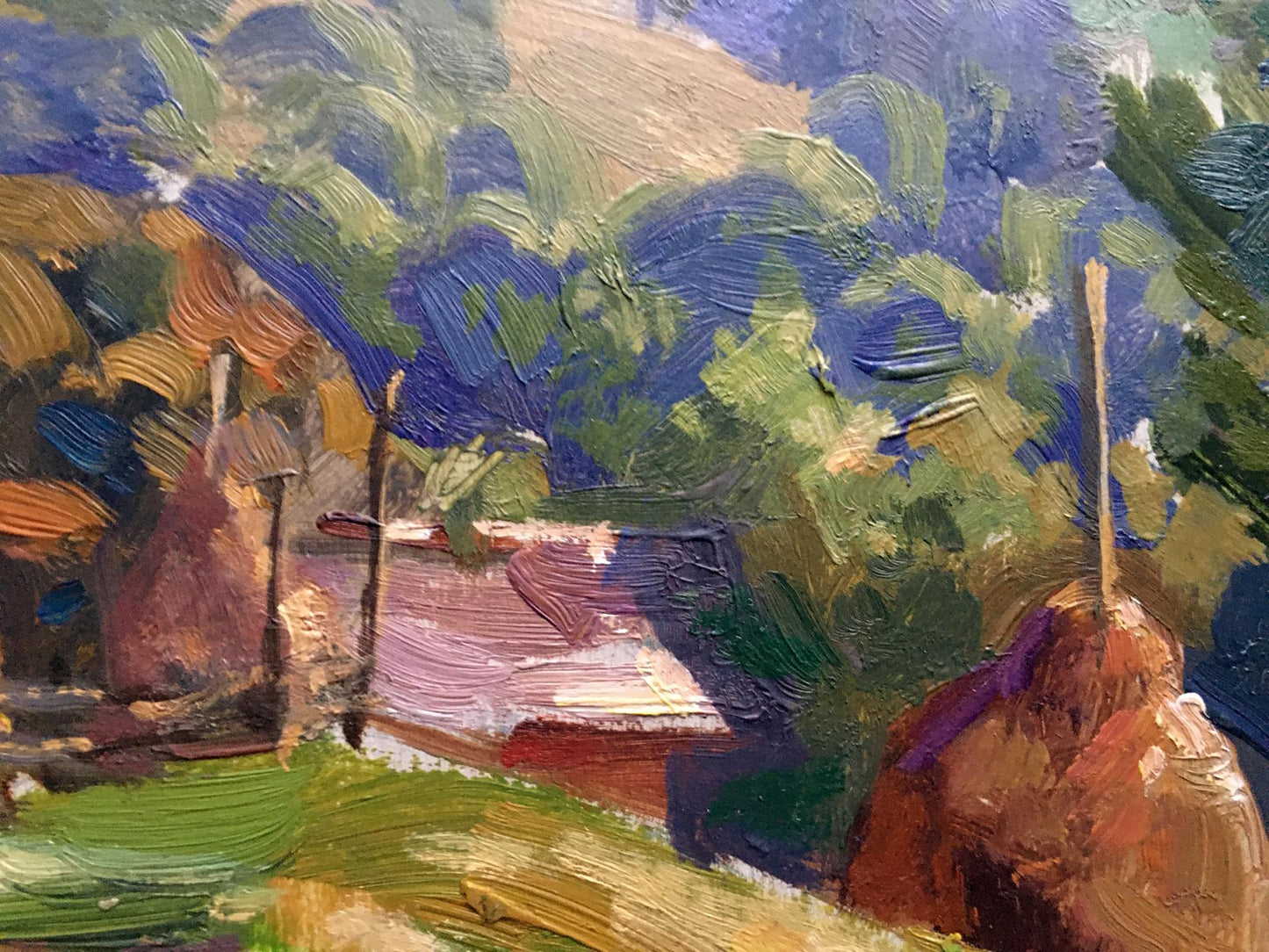 Oil painting Highland Batrakov Vladimir Grigorievich