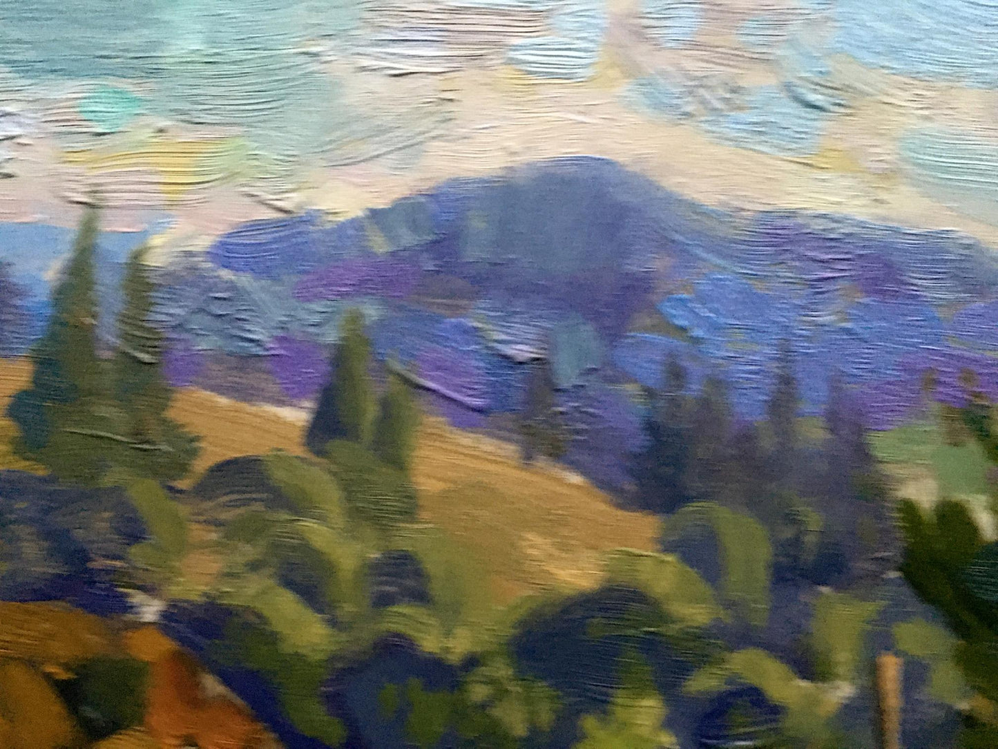 Oil painting Highland Batrakov Vladimir Grigorievich