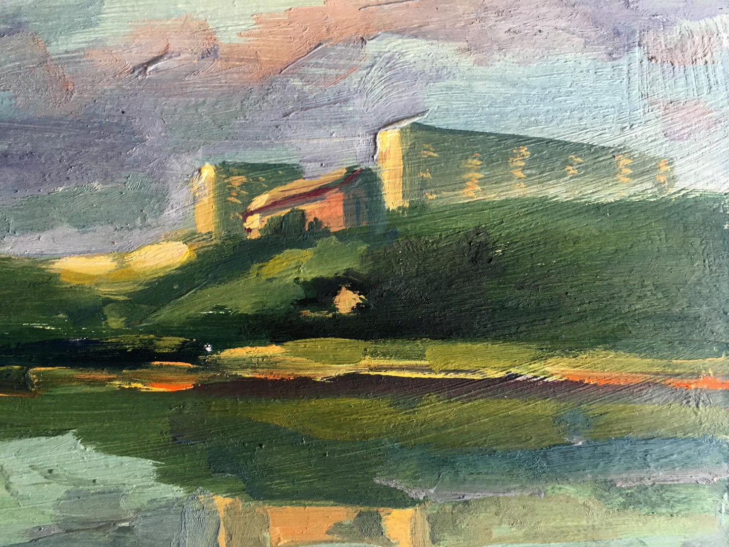 Oil painting City view Svetlana Gramm