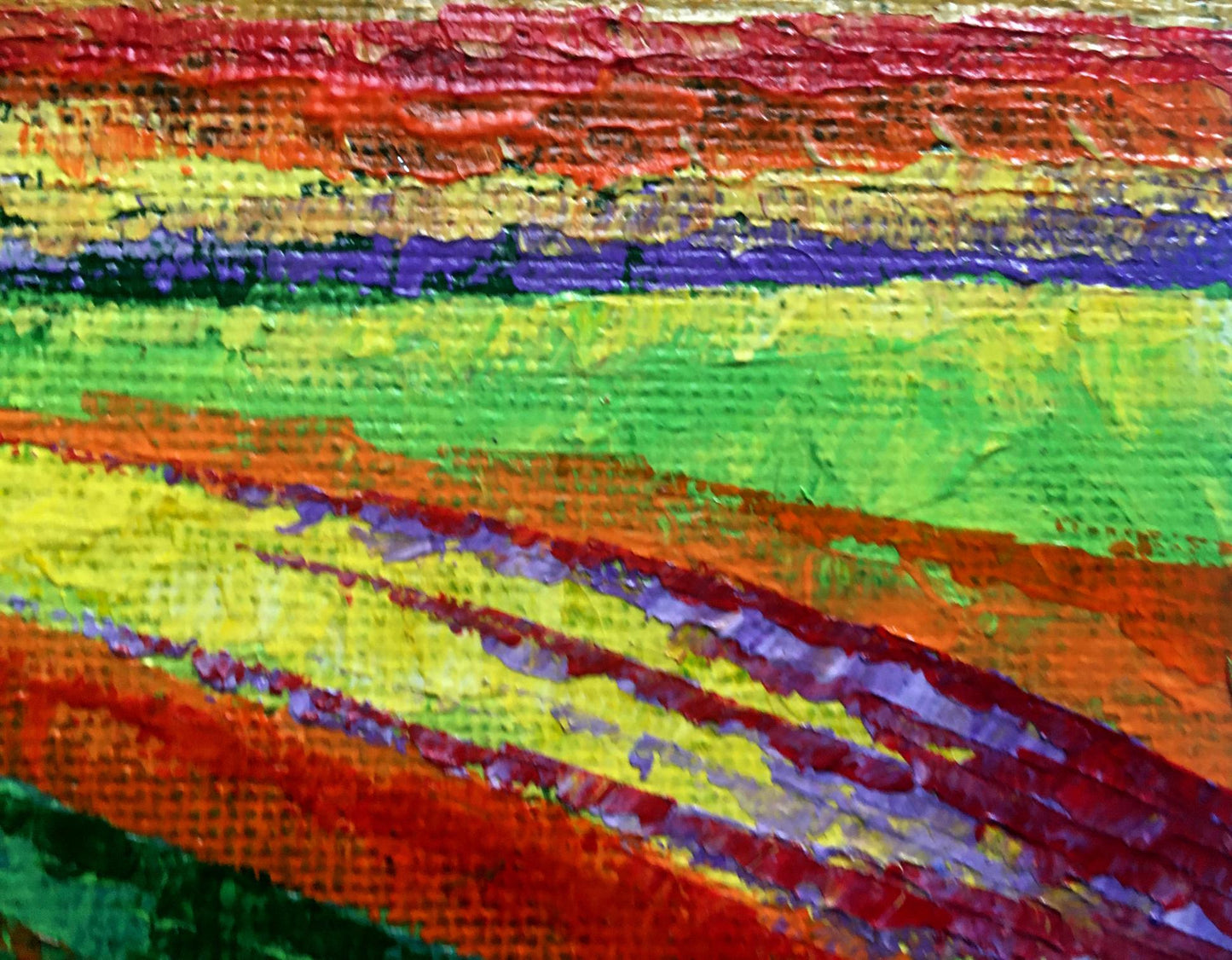Oil painting After the rain V. Zadorozhnya