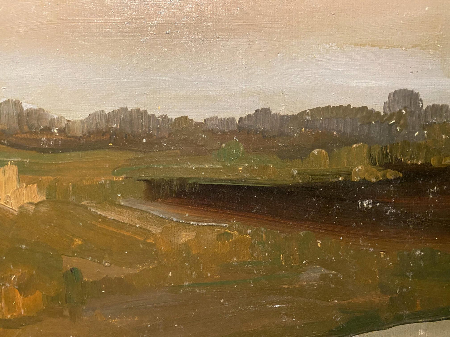 Oil painting Autumn silence Mykola Reznik