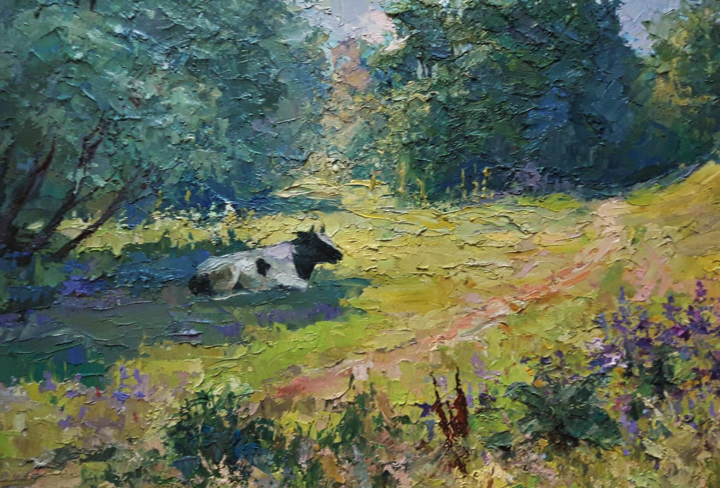 Oil painting In the shadow Serdyuk Boris Petrovich