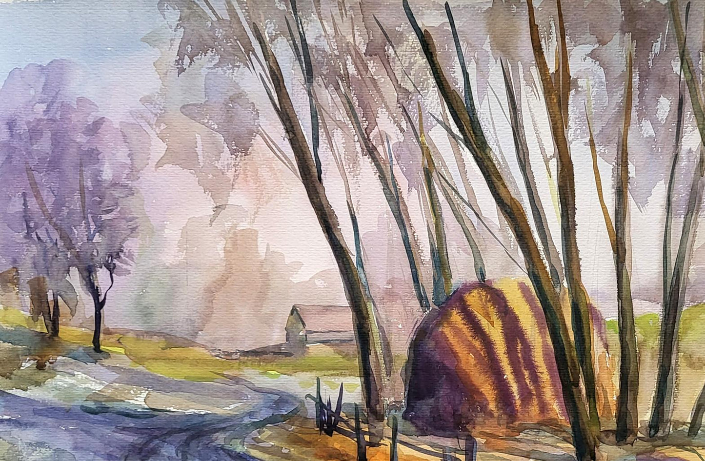 Watercolor painting