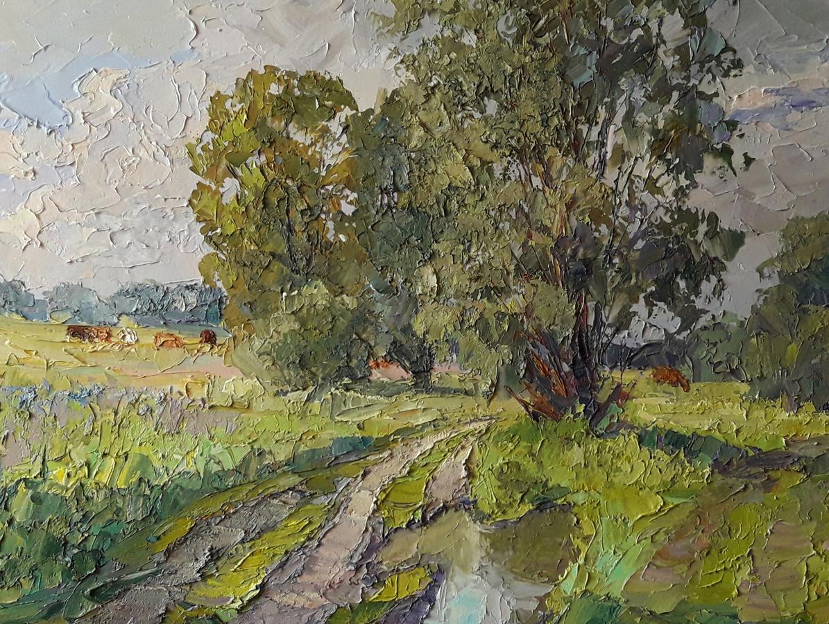Oil painting Summer day Serdyuk Boris Petrovich №SERB 404