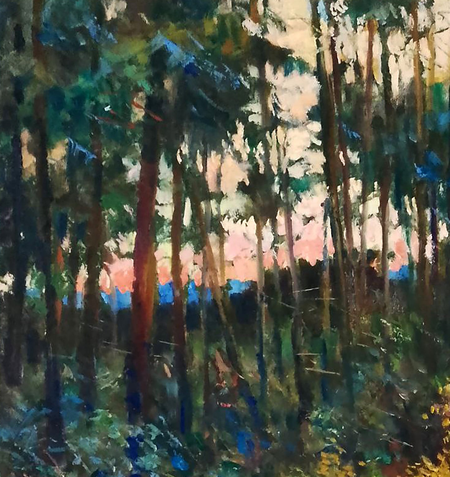 Oil painting Orange Sunset Anatolii Duhnevich