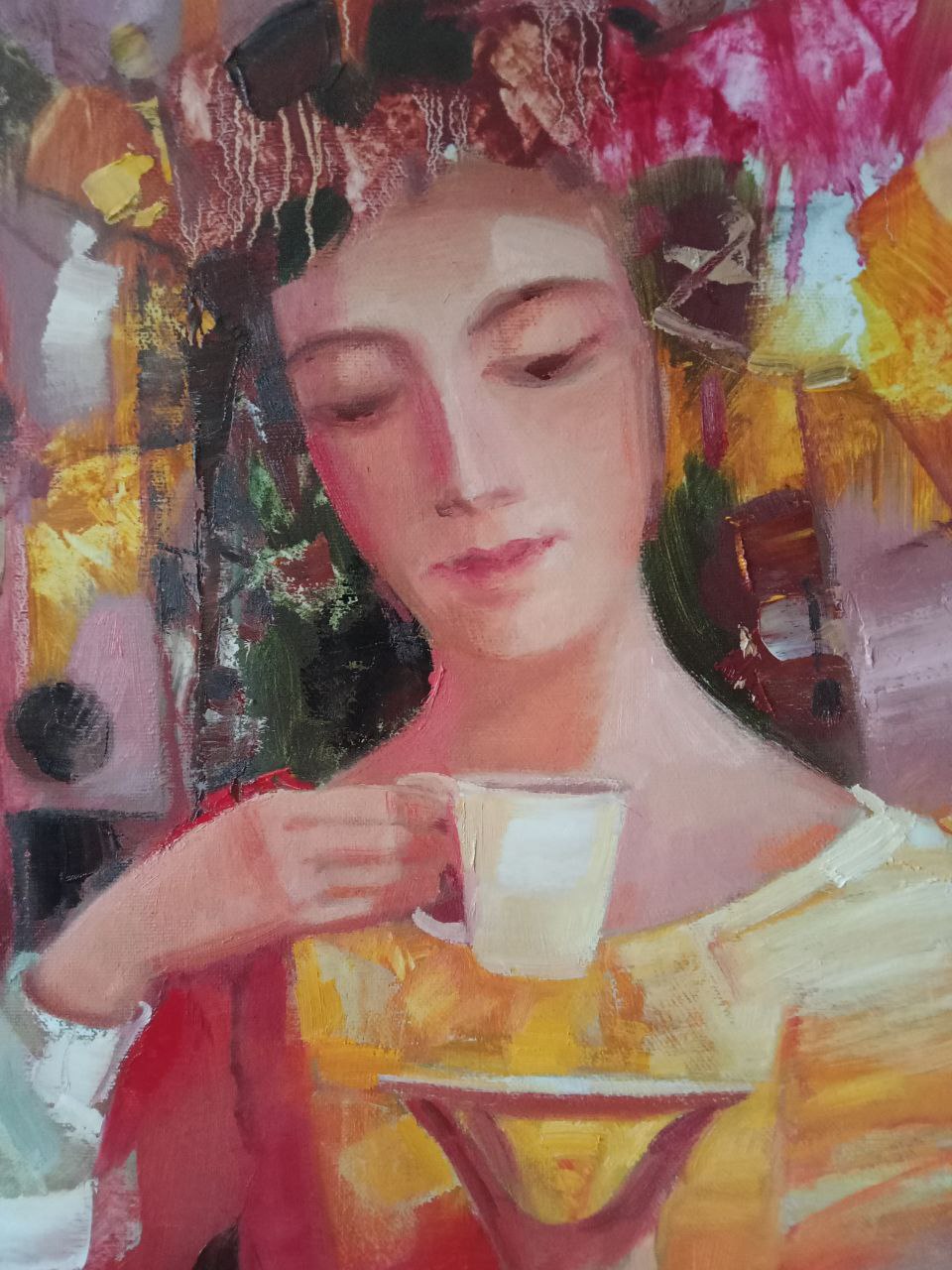 Abstract Oil painting