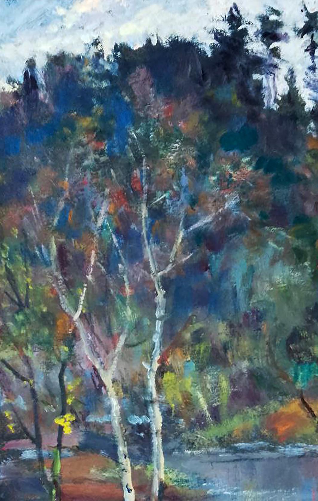 Oil painting Sounds of nature Anatolii Duhnevich