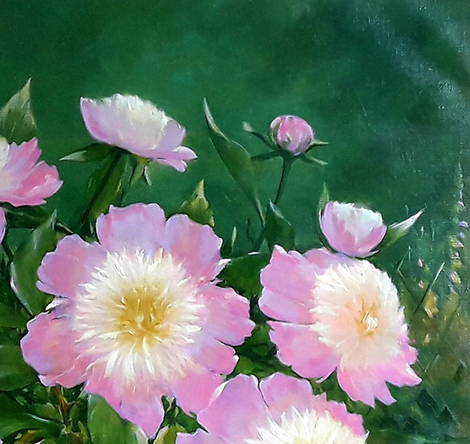 Oil painting peoniesKorkishko Vasily