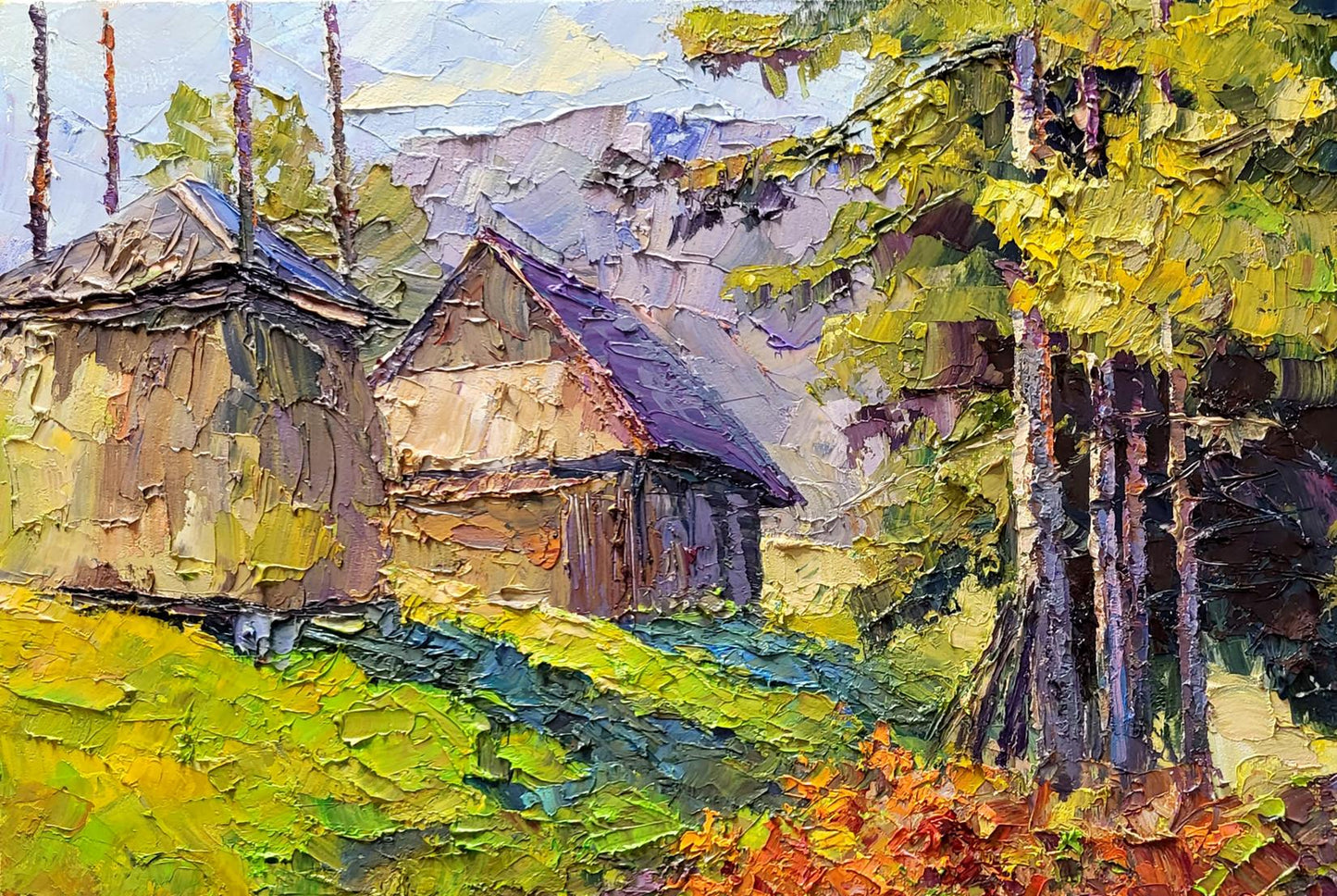 Village landscape