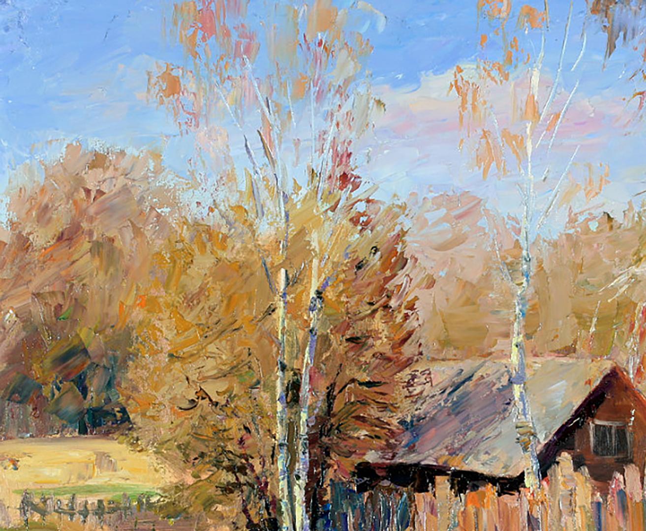 Oil painting Spring motif Serdyuk Boris Petrovich