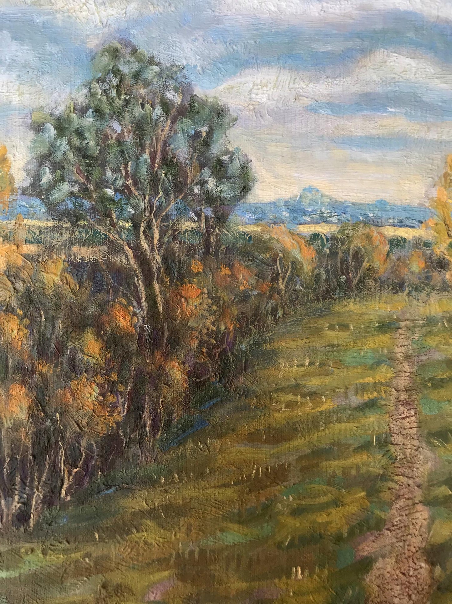 Oil Painting Autumn Nature Landscape